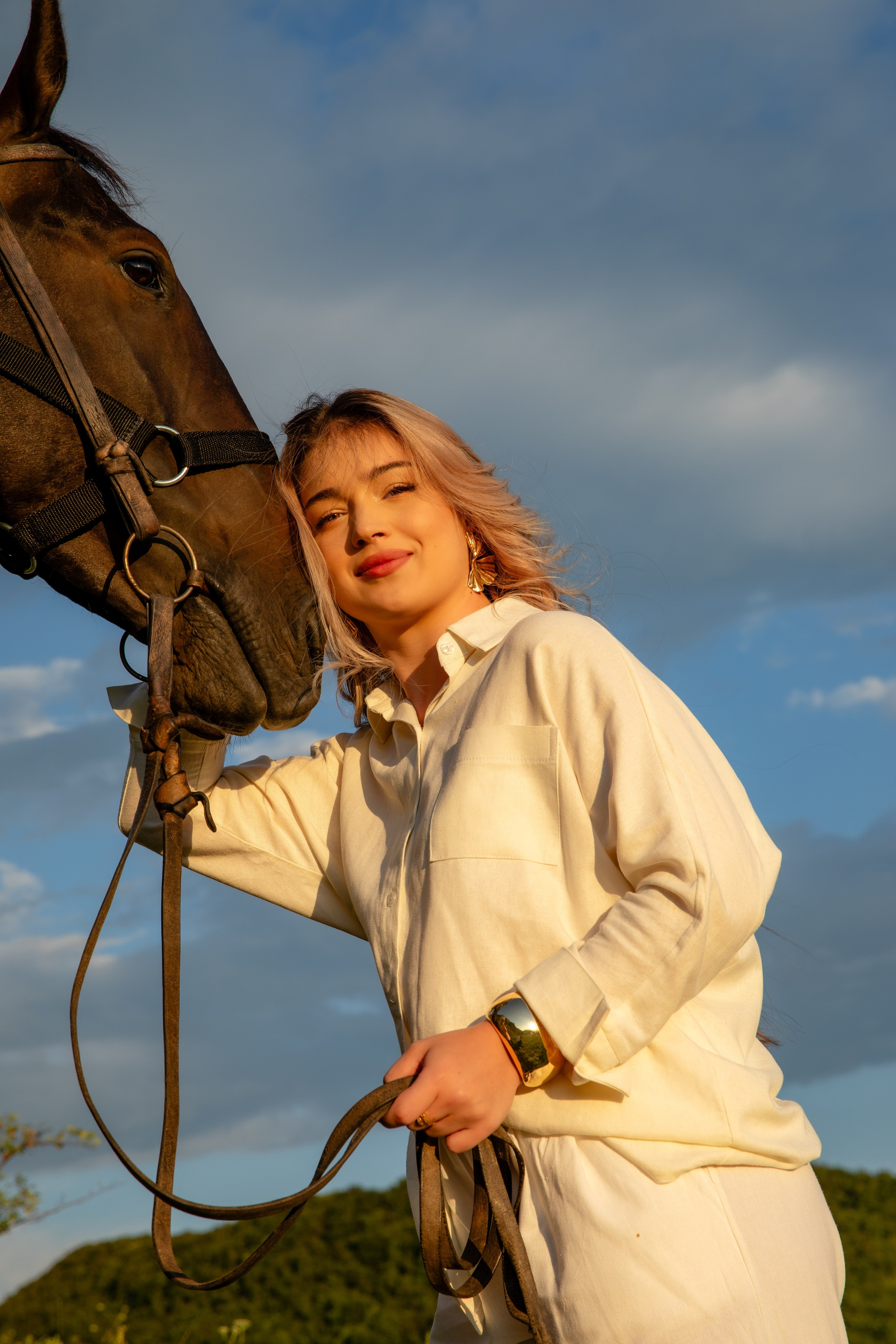 Фотосессия в конном клубе на лошадях. Фотограф в Кисловодске Юлия Федоренко