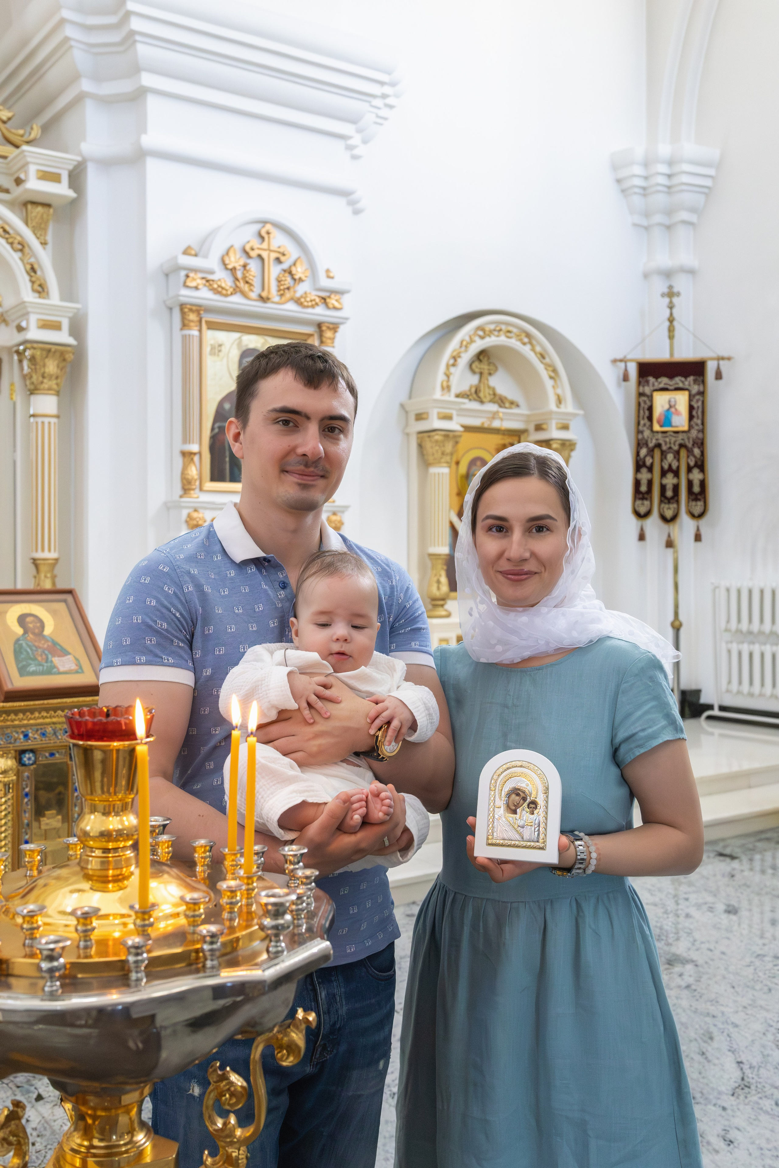 Крещение Филиппа. Храм Покрова Пресвятой Богородицы. Фотограф в Могилеве|Минске Авдеева Юлия