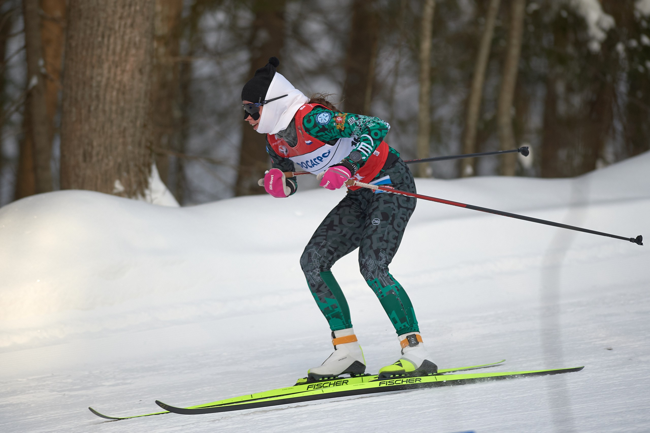 VI этап ФосАгро Кубка России по лыжным гонкам. Ижевск 25.01.2025 и 26.01.2025. Спортивный репортажный фотограф в Ижевске Сергей Мерзляков
