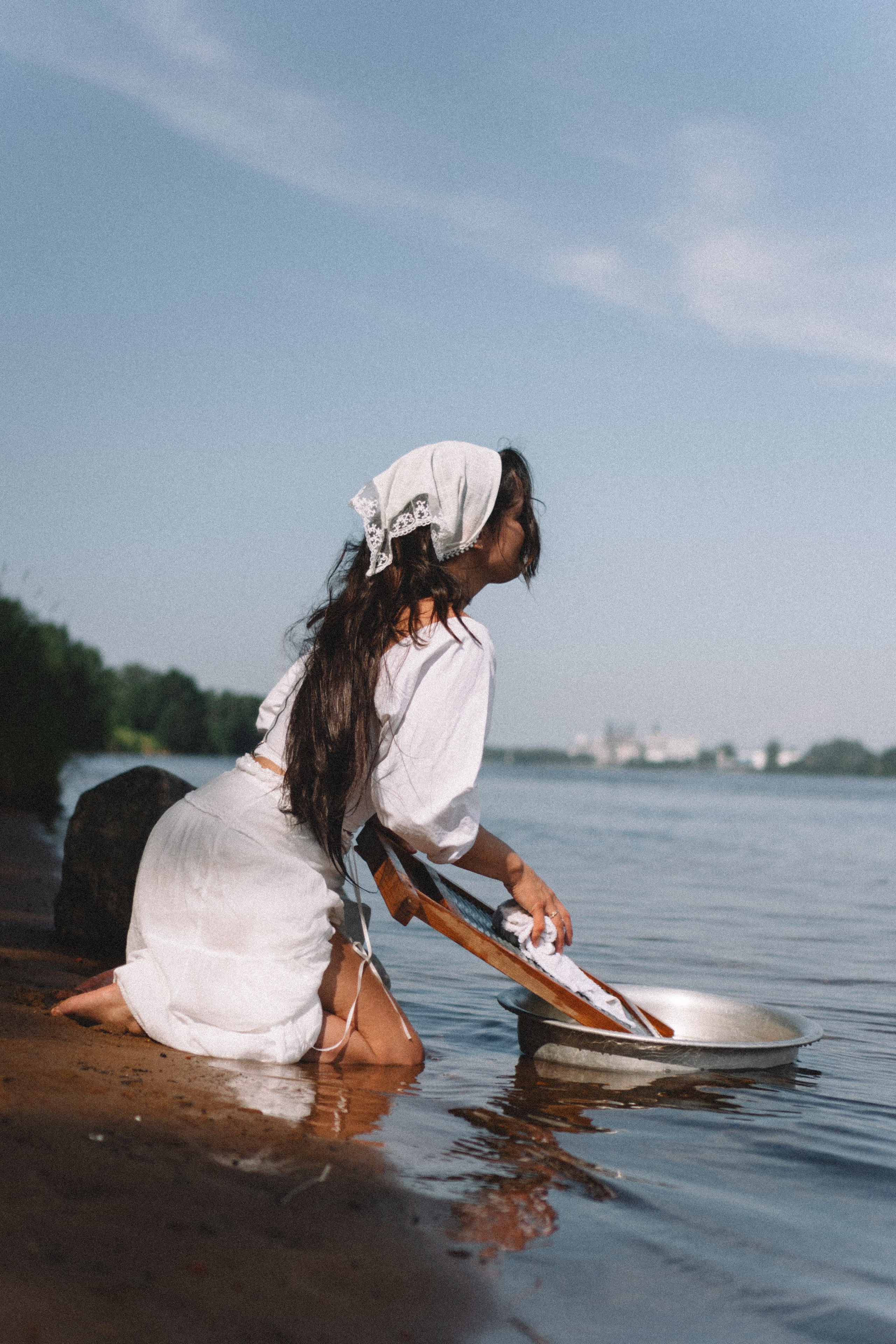 СТИРКА НА РЕКЕ. Профессиональный фотограф, Санкт-Петербург — Виктория Богомолова
