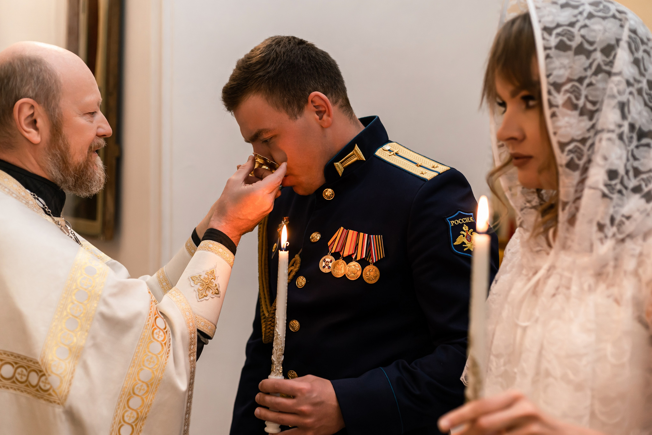 Венчание. Фотограф Алина Филимонова Тверь