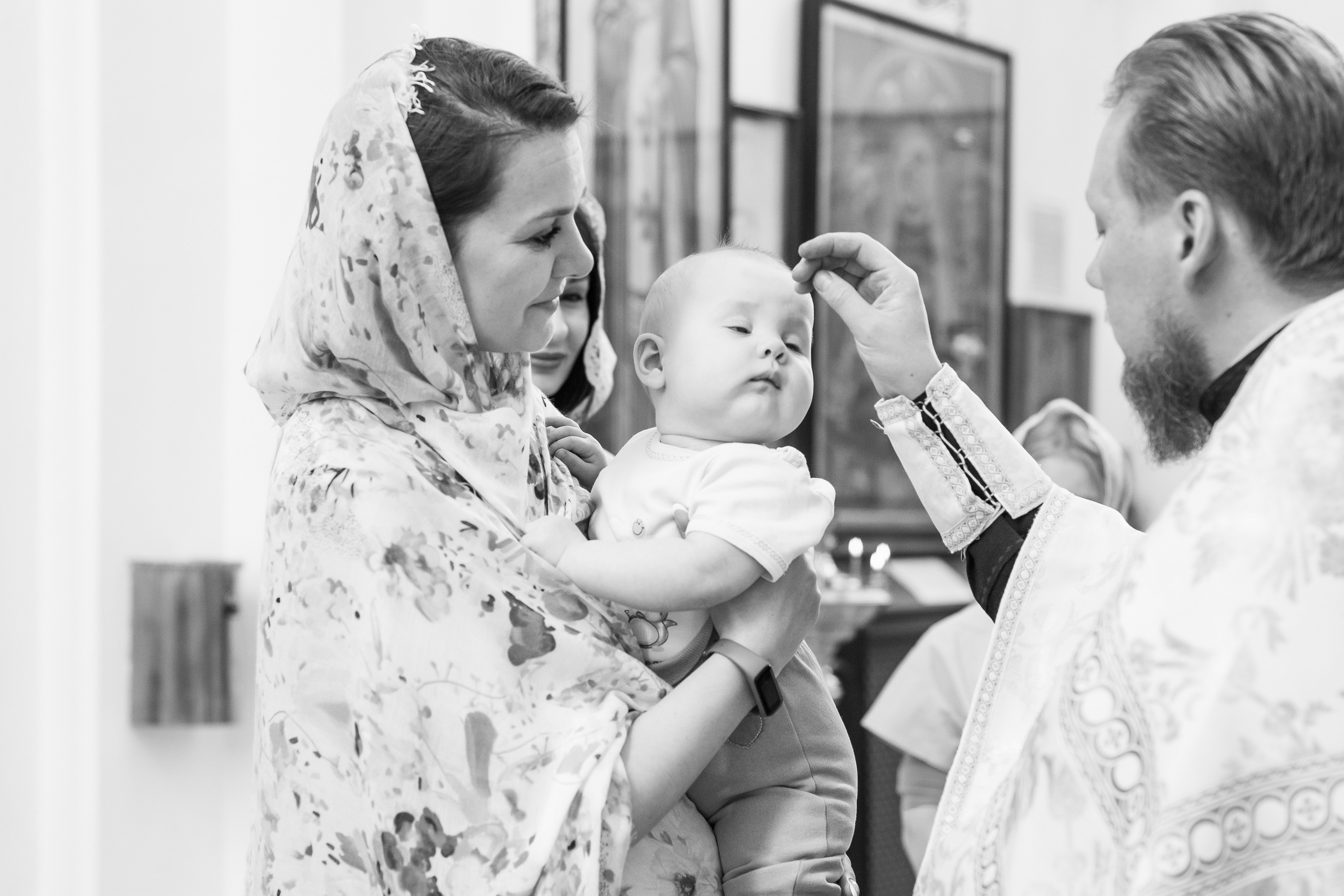 Крещение Таисии. Семейный и детский фотограф Кущ Наташа