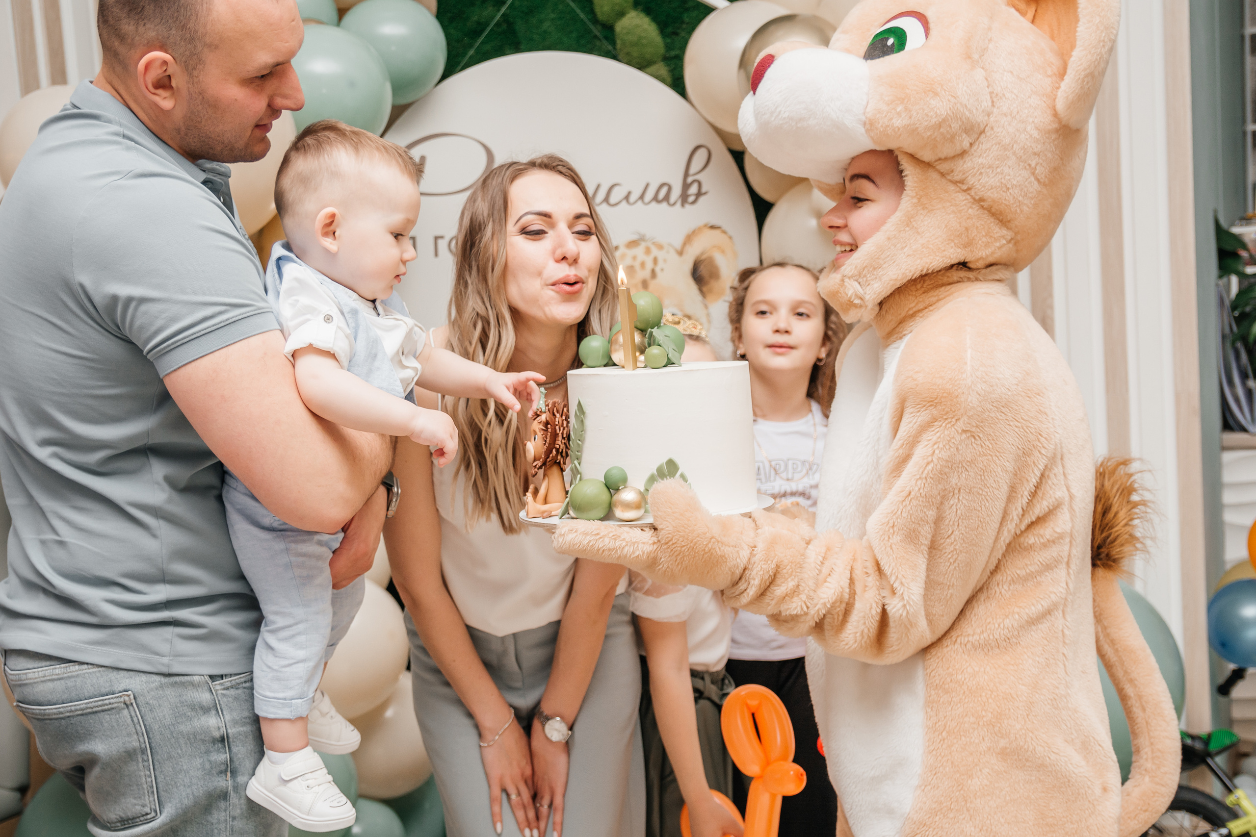 День Рождения Ростислава. Семейный и детский фотограф Кущ Наташа