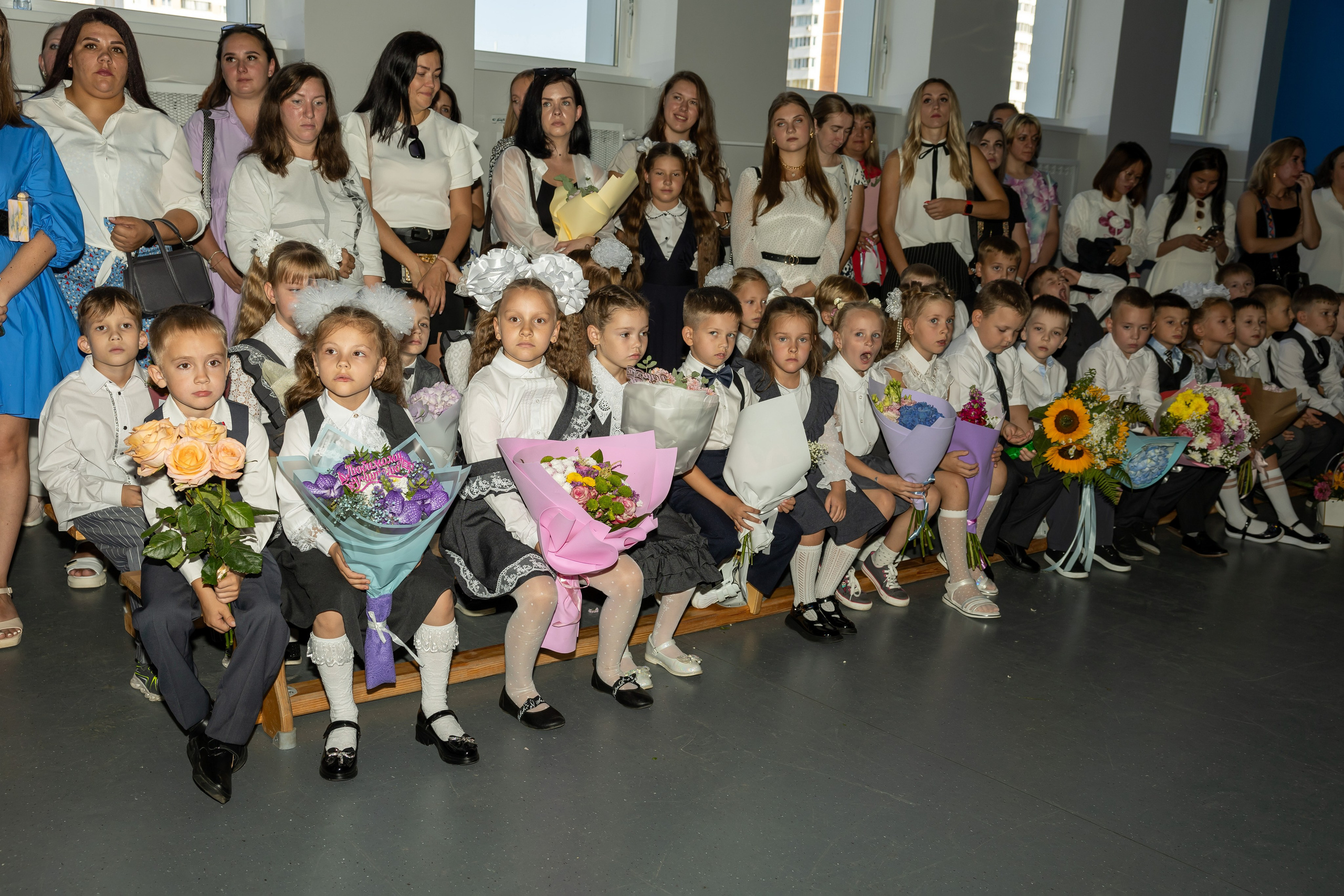 Первый раз в первый класс (репортажная съемка). Фотограф в Серпухове Наталья Руденко