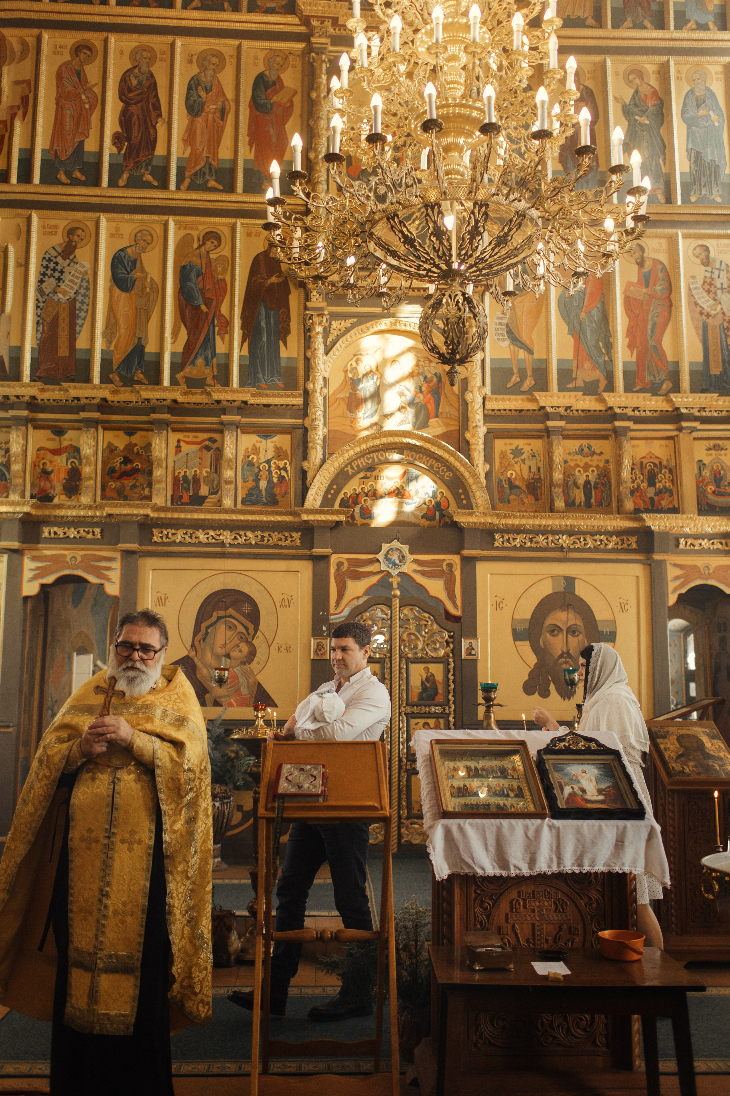 Крещение Льва, Благовещенская церковь в Прусово. Главная
