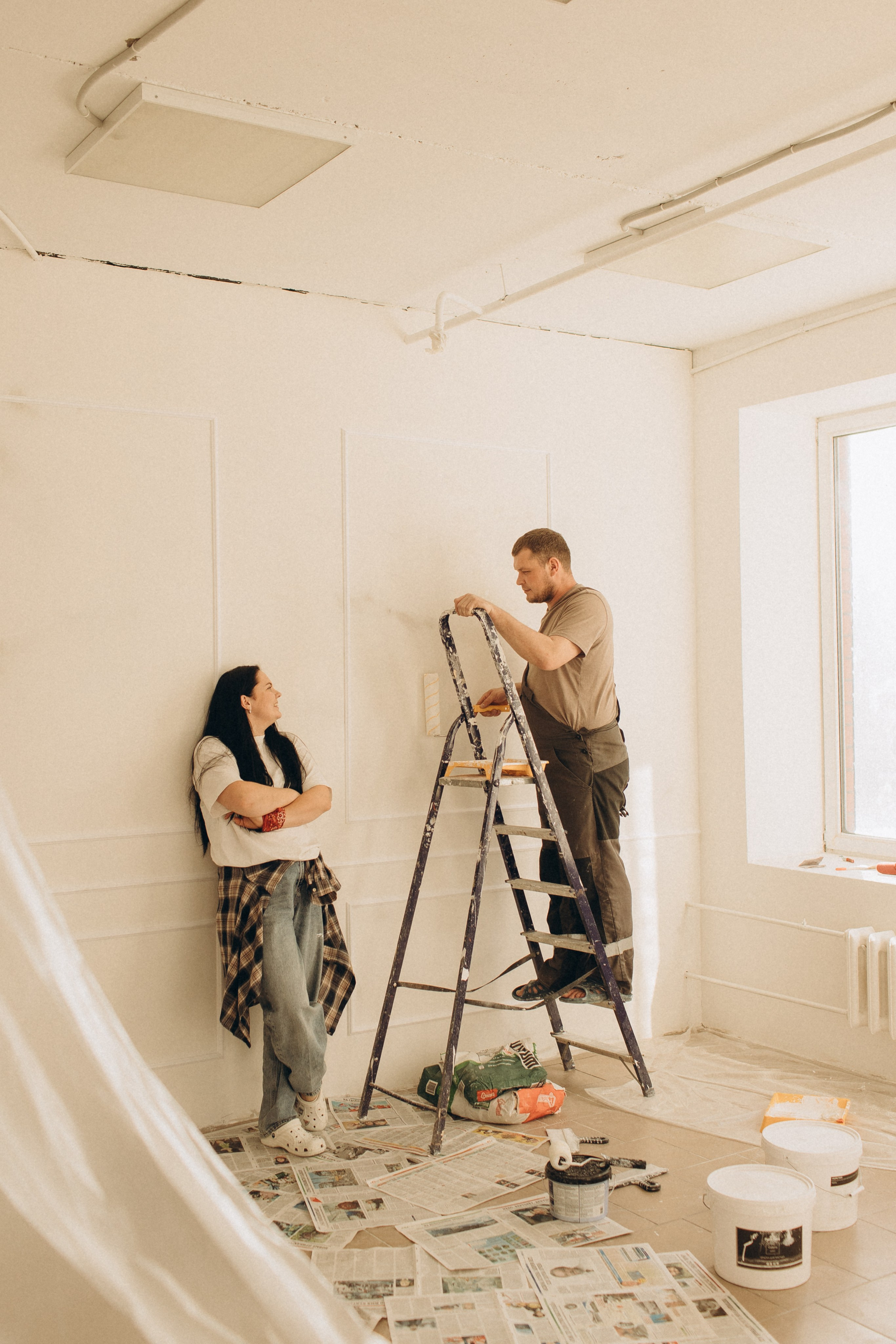 Ремонт — повод для фотосессии. Фотограф в Москве и Люберцах Анна Ушакова