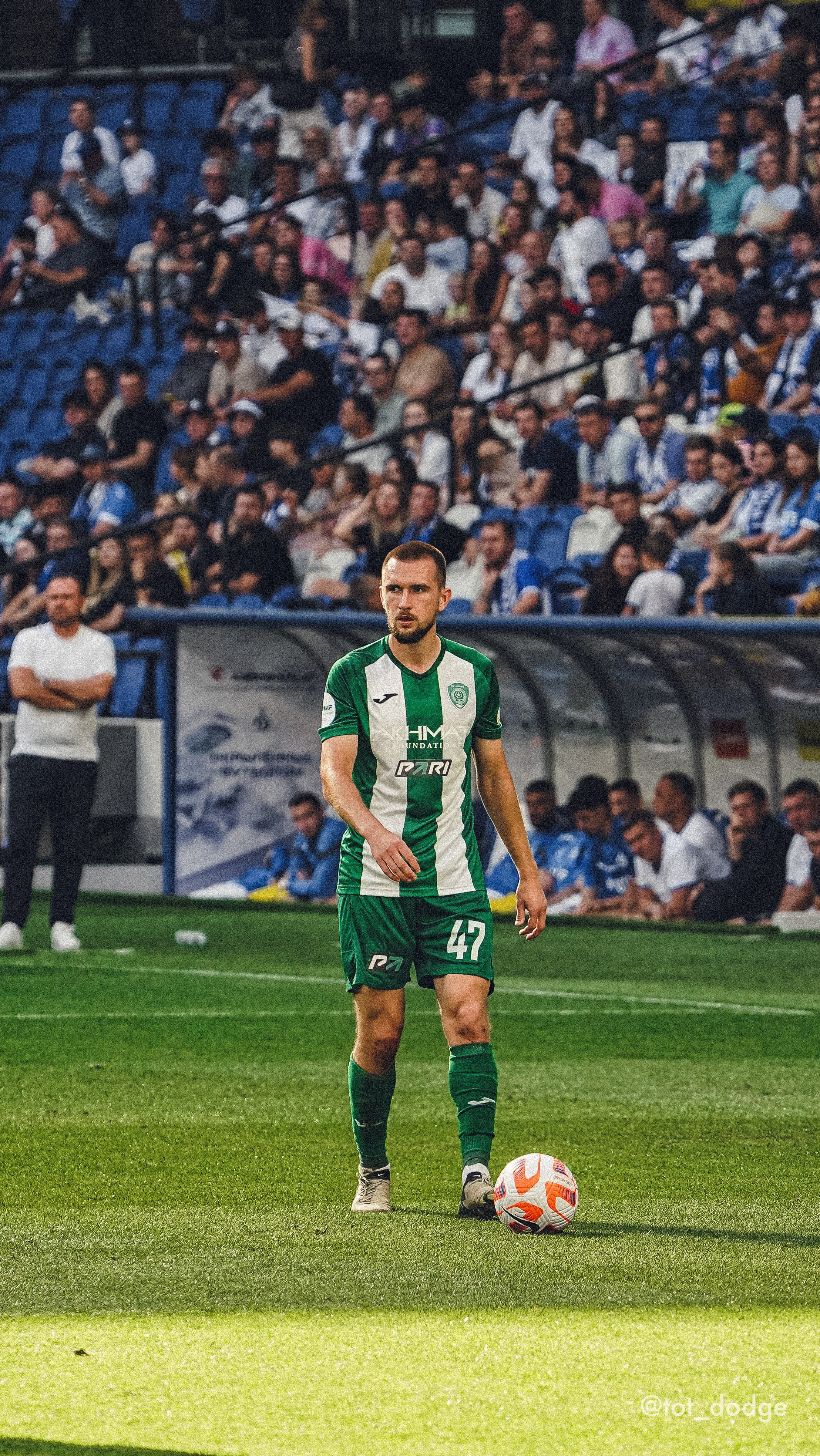 Футбол. Динамо-Ахмат 15.09.24. Автомобильный фотограф Шакая Кирилл