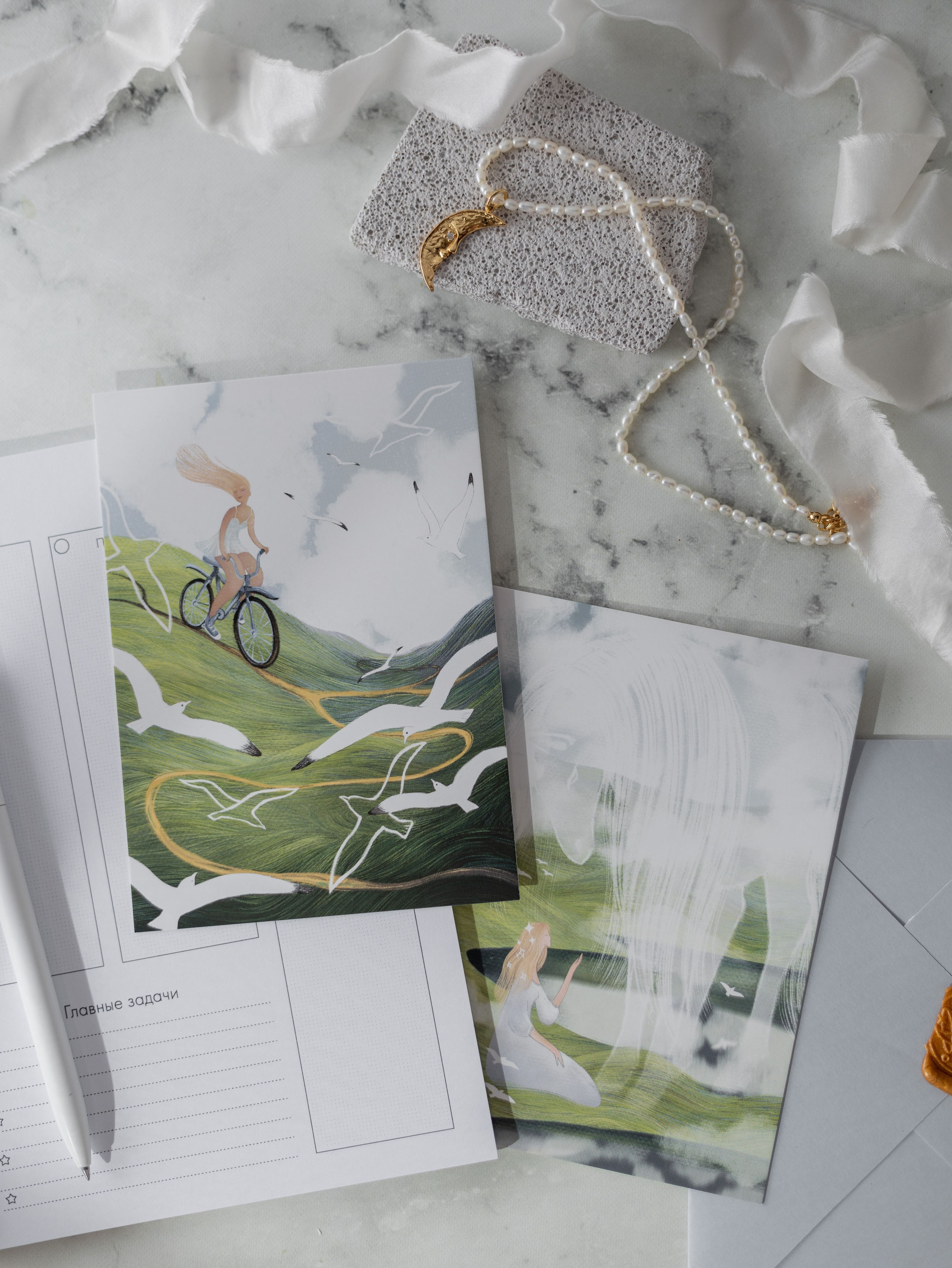 Открытки Moonpost. Предметный фотограф Северова Екатерина | Профессиональная предметная съёмка фото и видео в Санкт-Петербурге