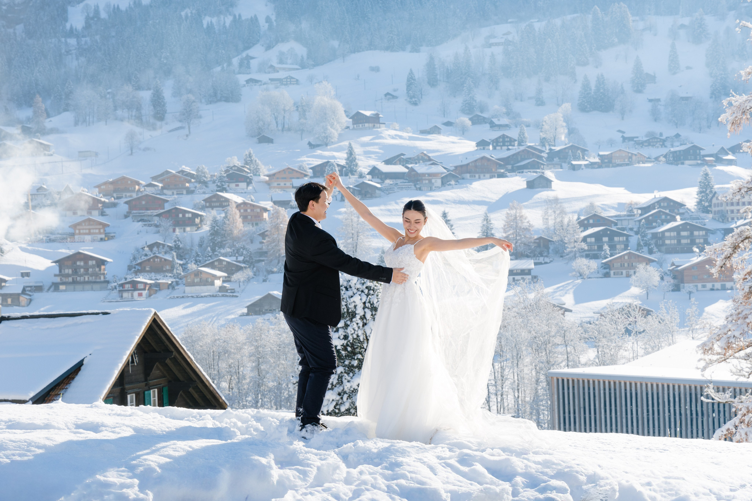 Sugar & V (Jungfraujoch). Photographer in Interlaken area