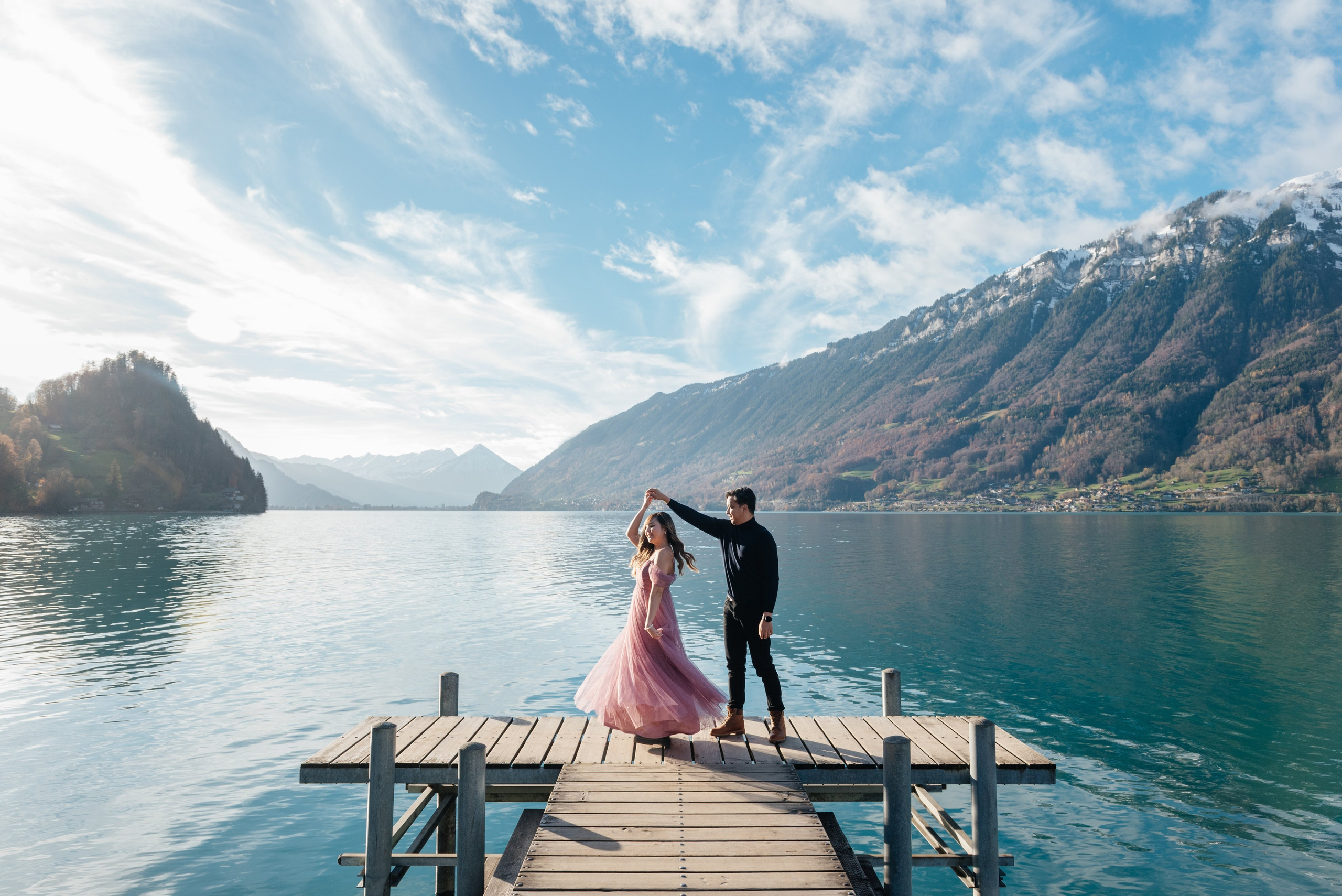 Evette & Karl (Iseltwald). Photographer in Interlaken area