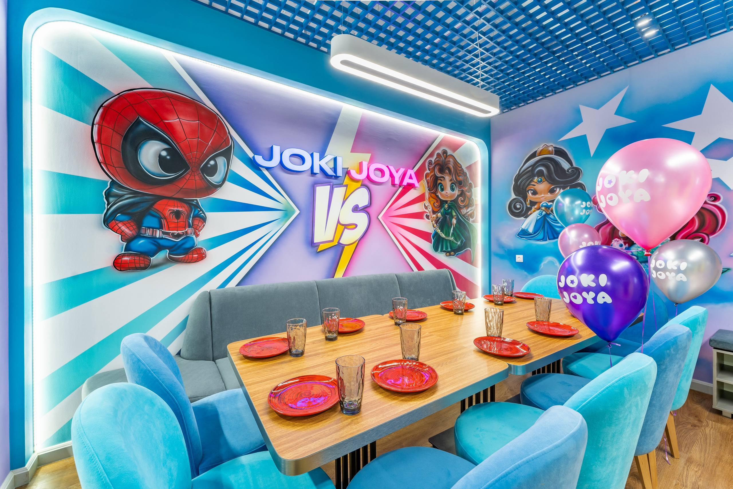 Парк развлечений Joki Joya Лефортово. Интерьерный фотограф Александра Солдатова