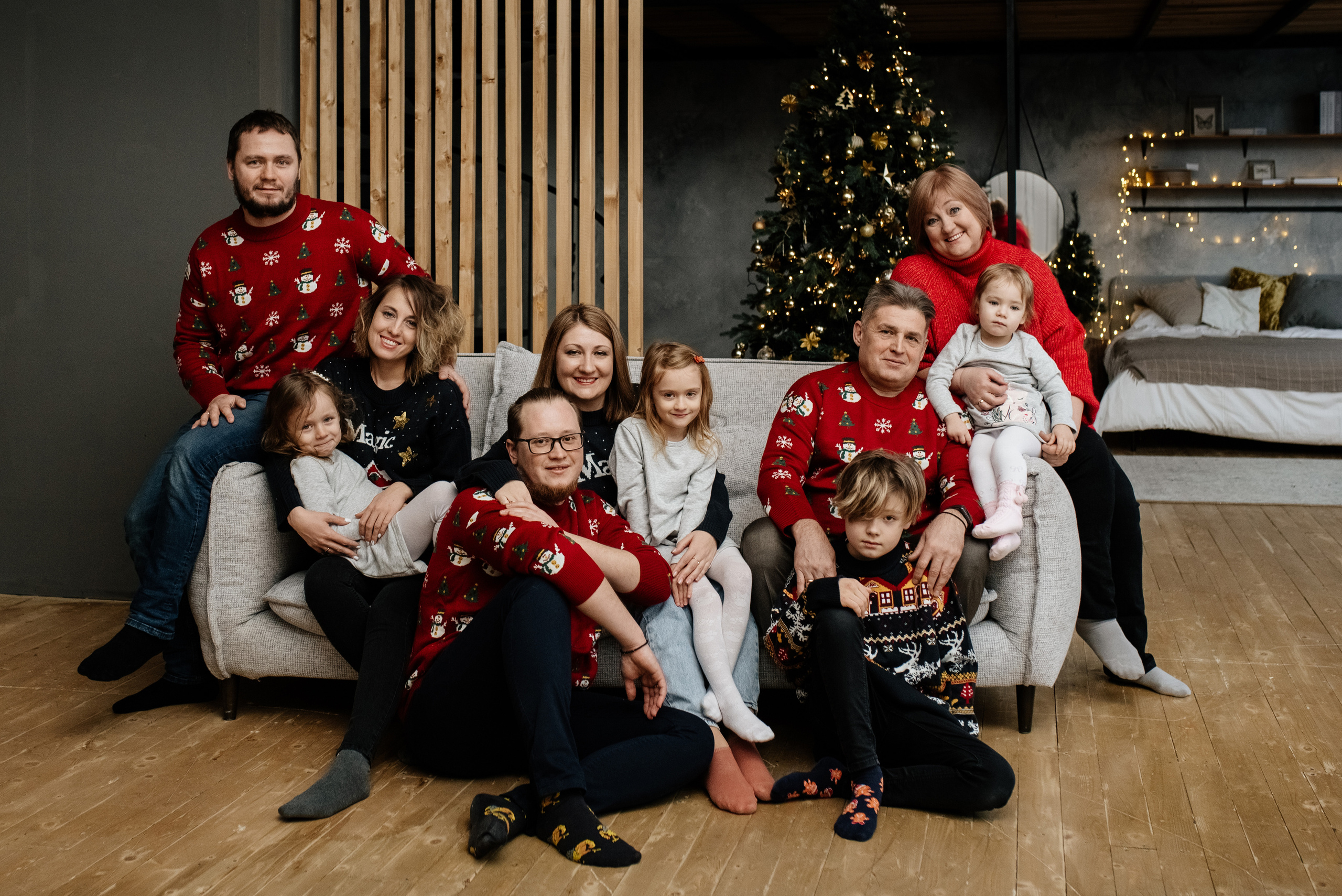 Новогодние съемки. Семейный фотограф Лидия Кузнецова