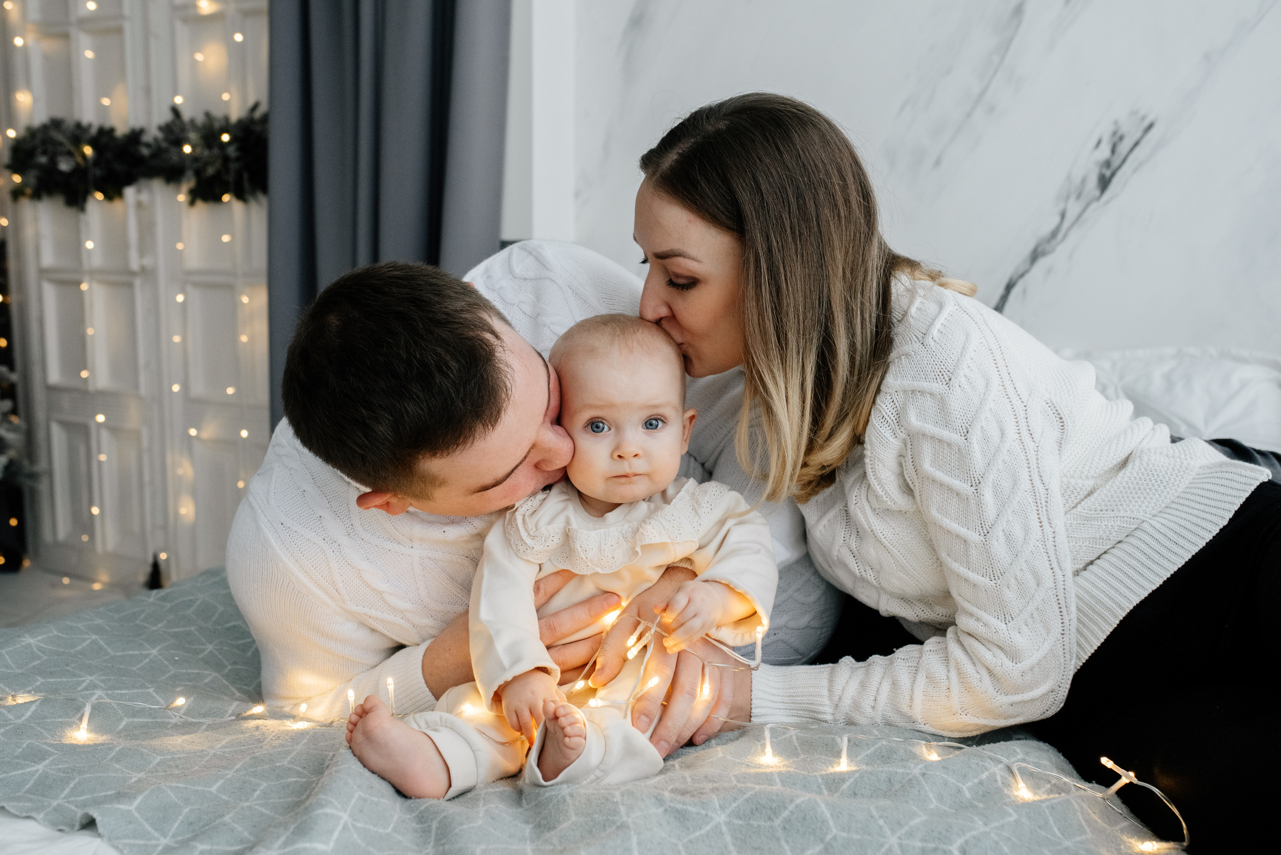 Новогодние съемки. Семейный фотограф Лидия Кузнецова