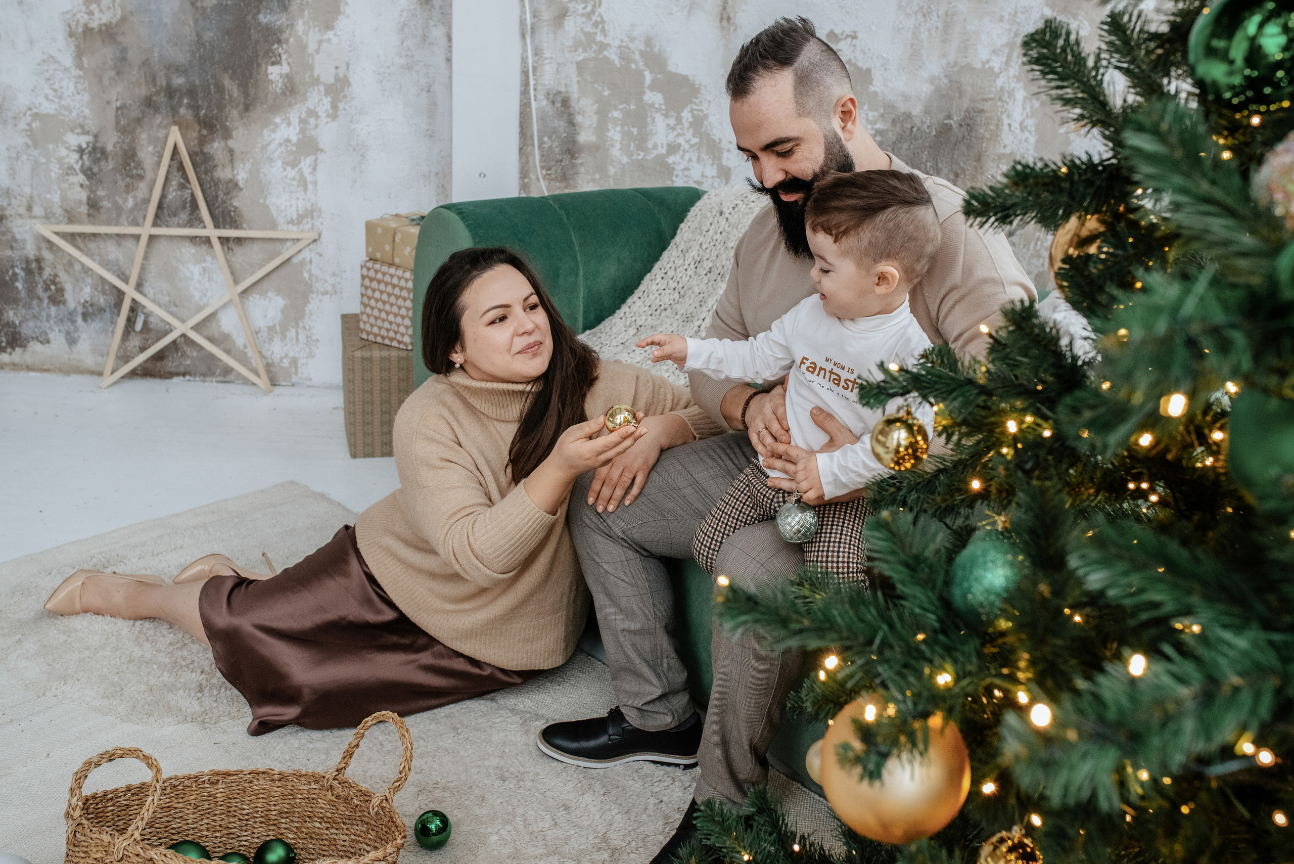 Новогодние съемки. Семейный фотограф Лидия Кузнецова