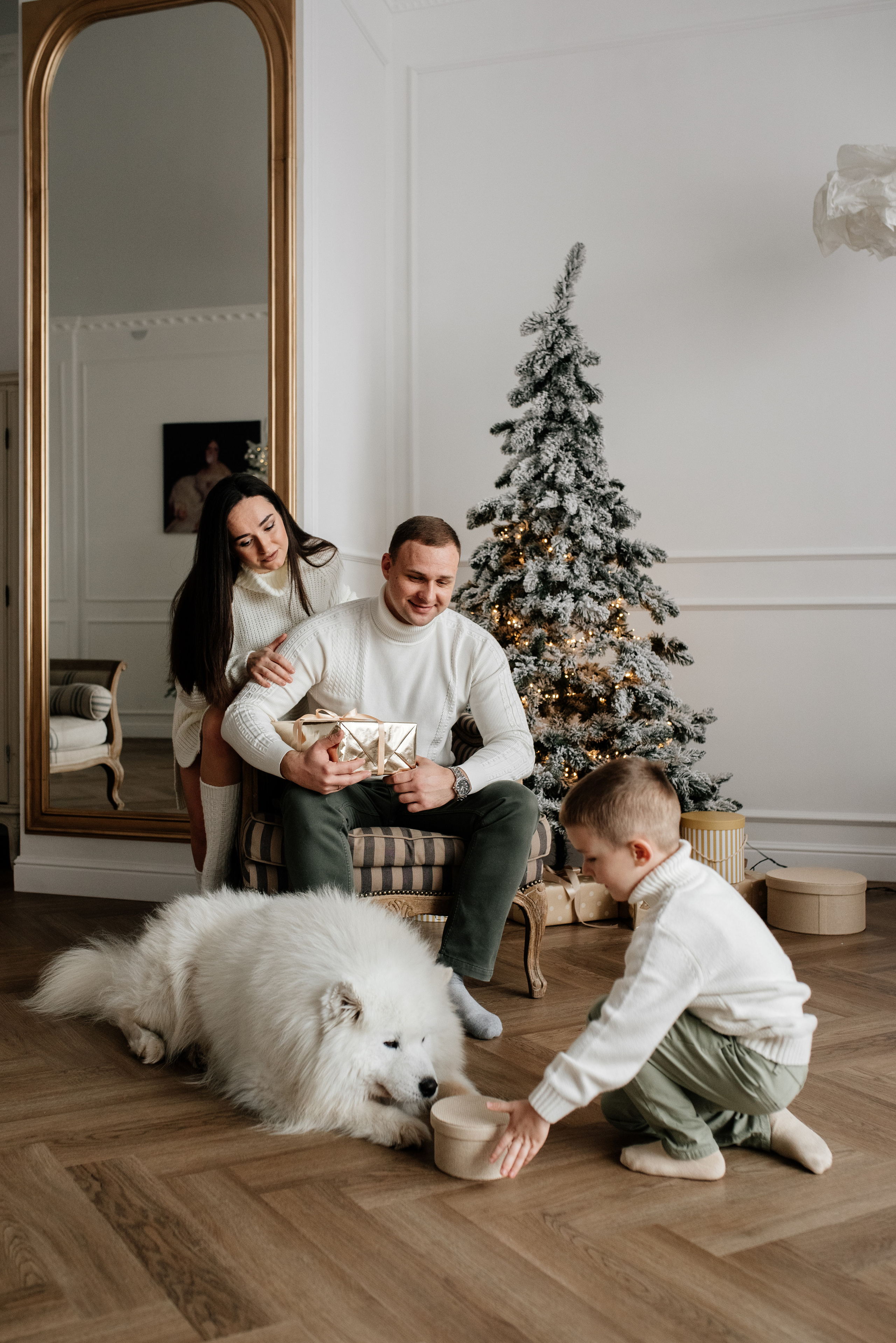 Новогодние съемки. Семейный фотограф Лидия Кузнецова