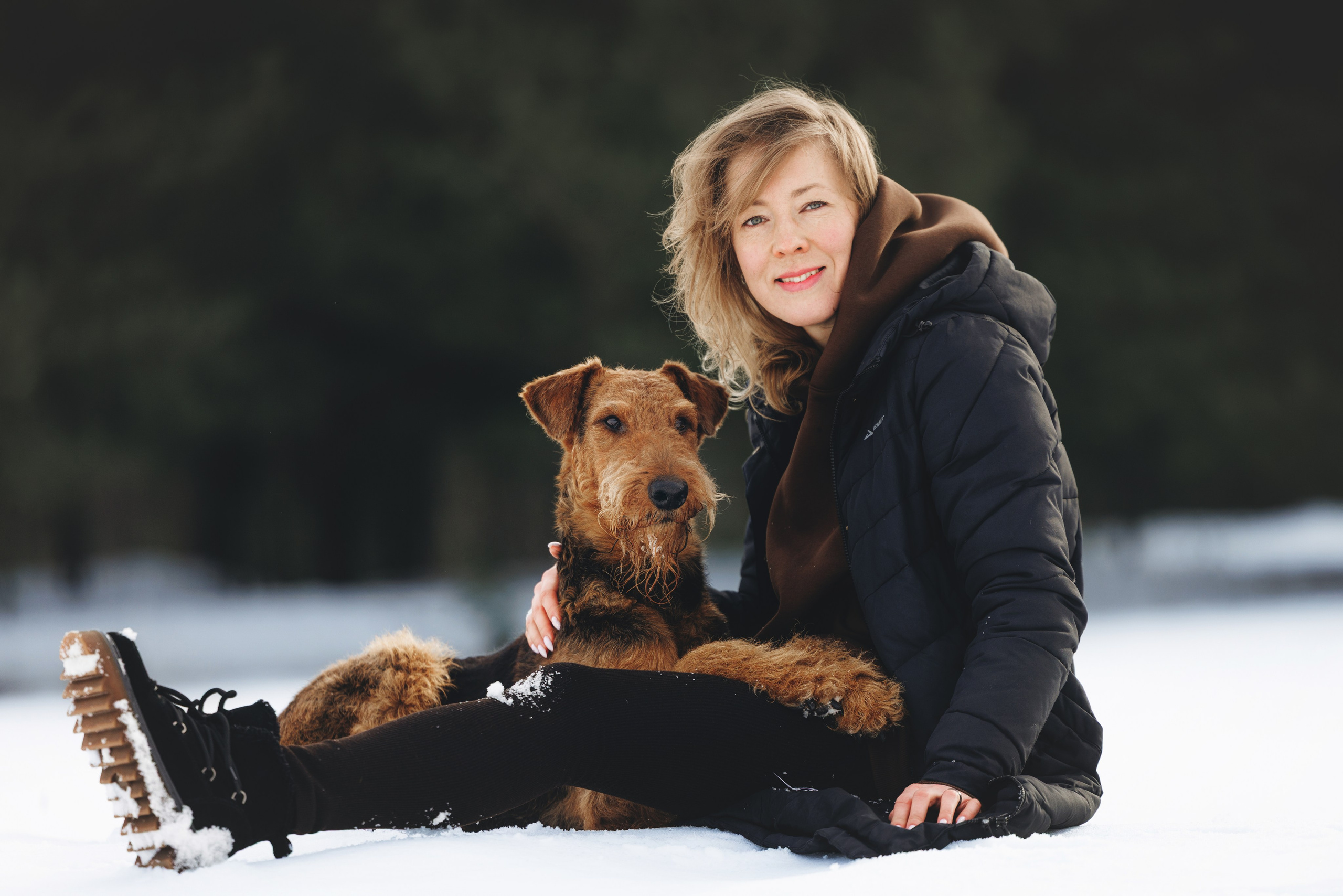 Оля и Хард. Фотограф анималист Осипчикова Мария