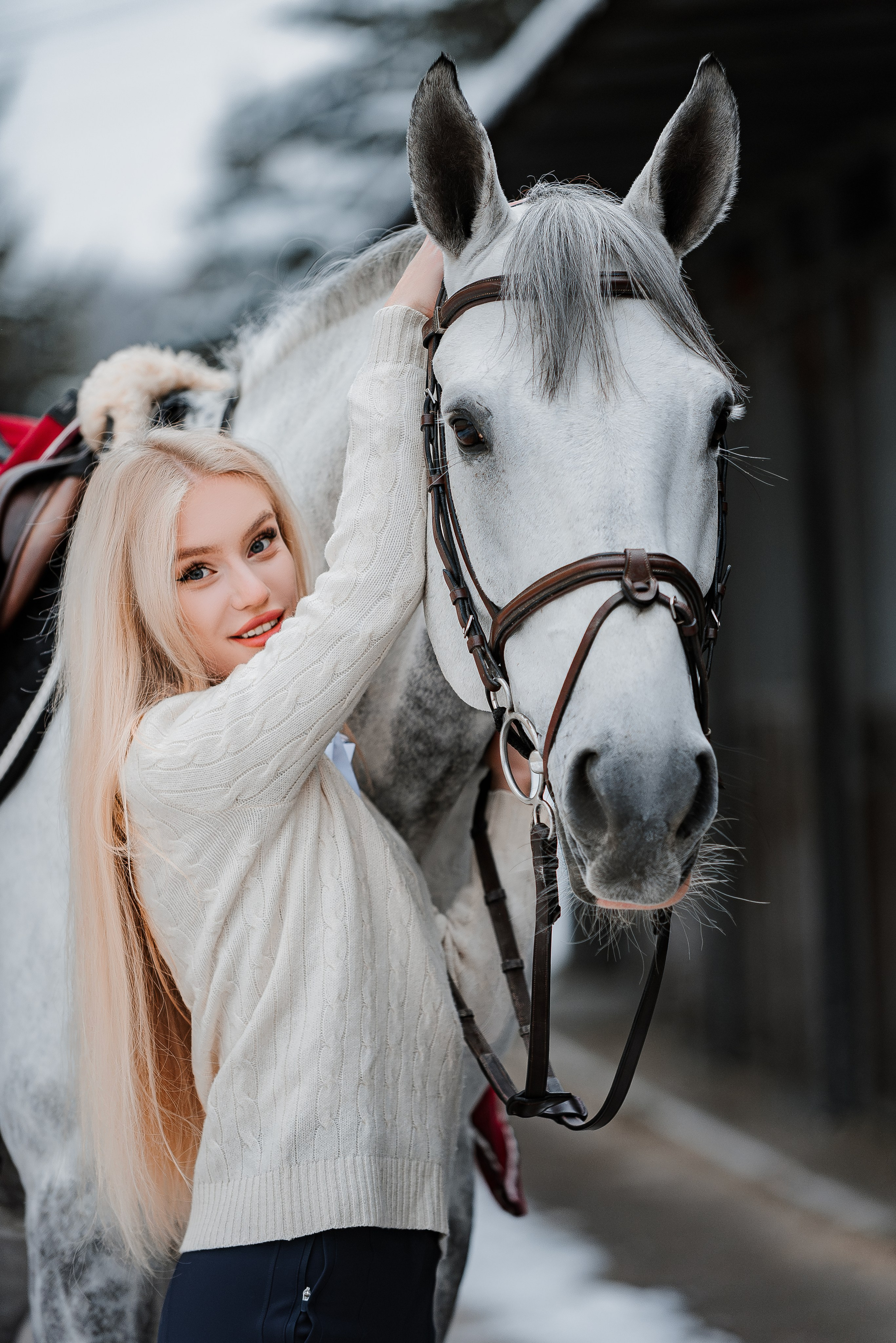 Анастасия и Соперник. Куракина Дарья • Конный фотограф
