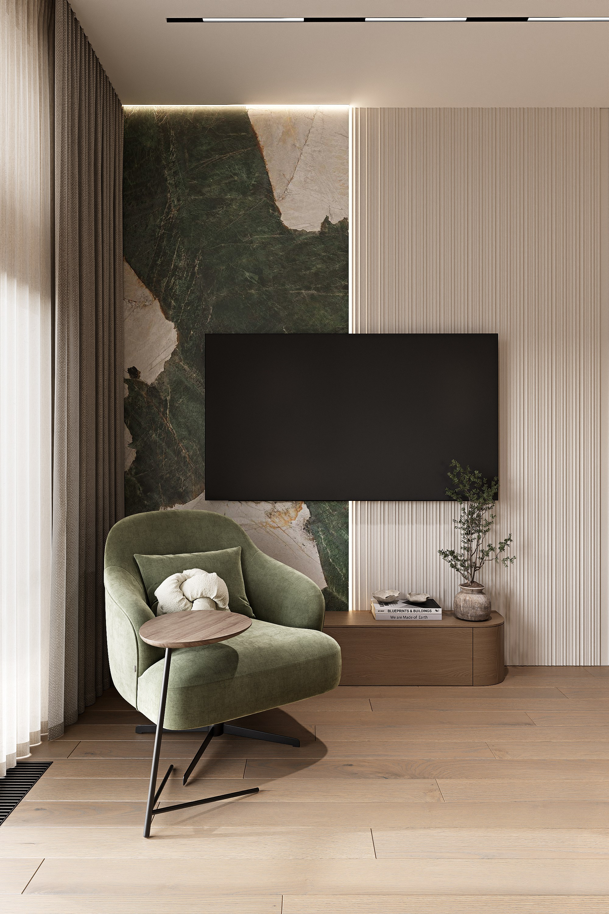 ЖК ДОСТИЖЕНИЕ, 65 м² | МОСКВА. Design interior-Samsonyan R