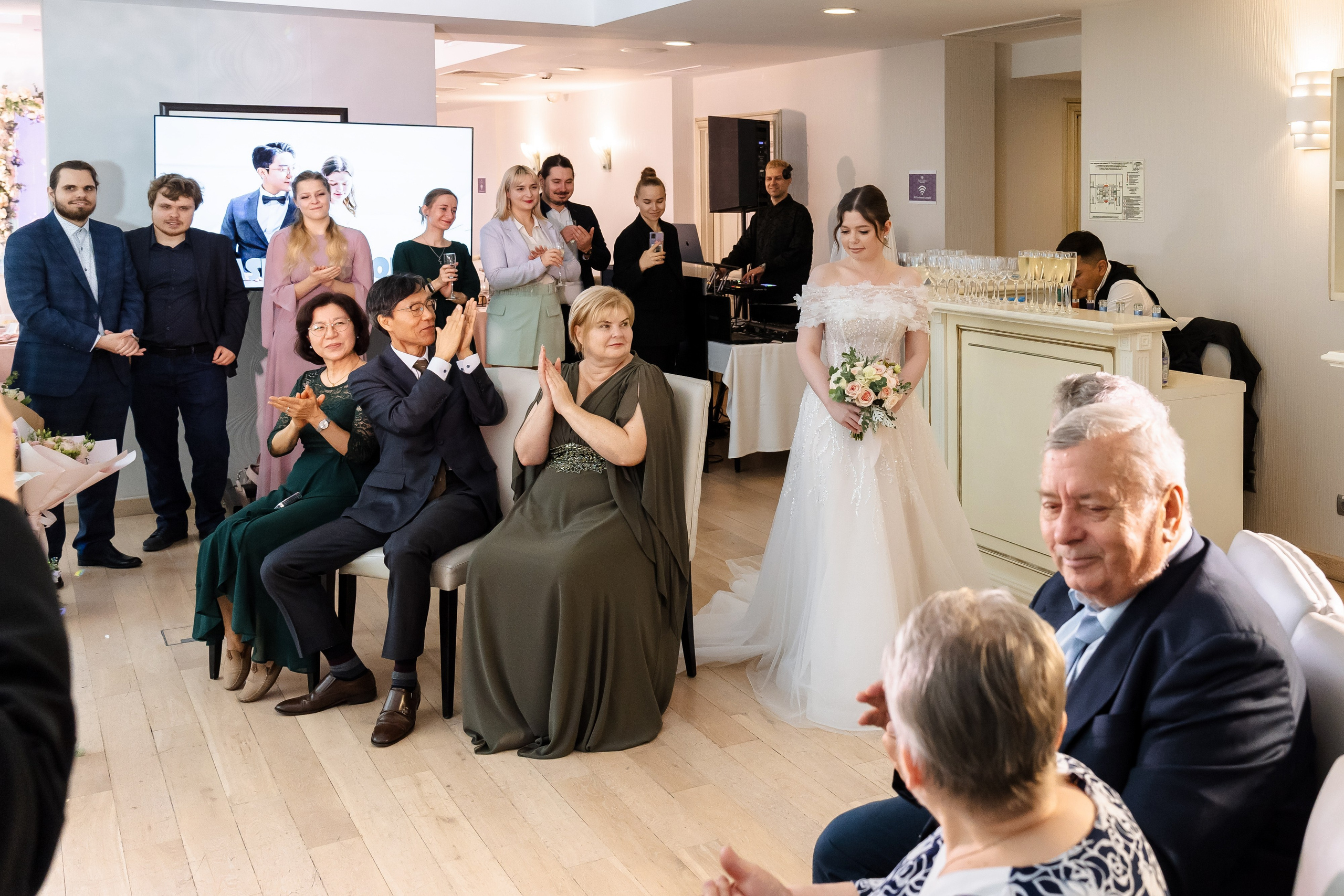 Свадьба Ёнсу и Наталии. Свадебный фотограф в Москве Яна Деньгина