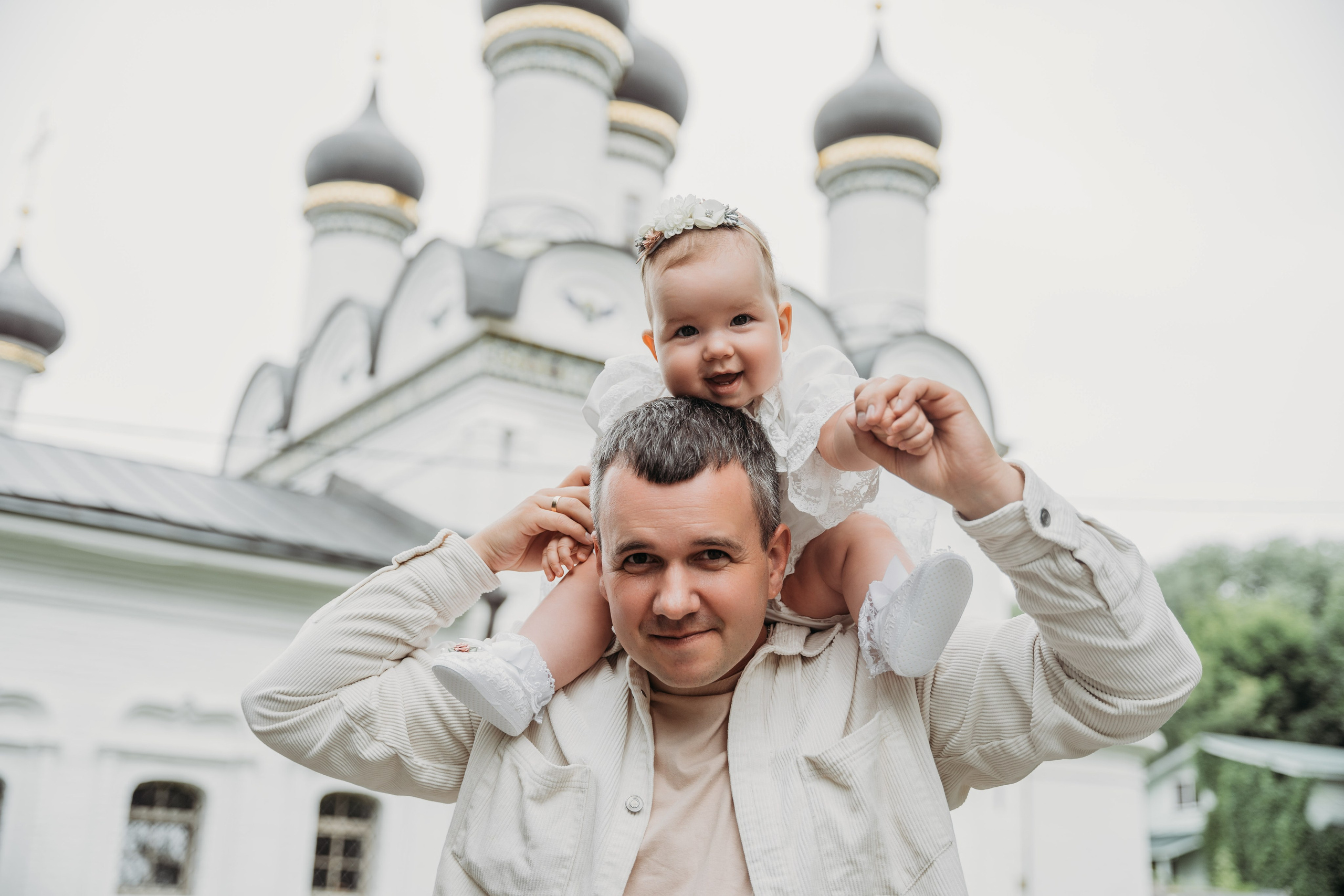 Крещение Есении. Фотограф Анна Новосельцева