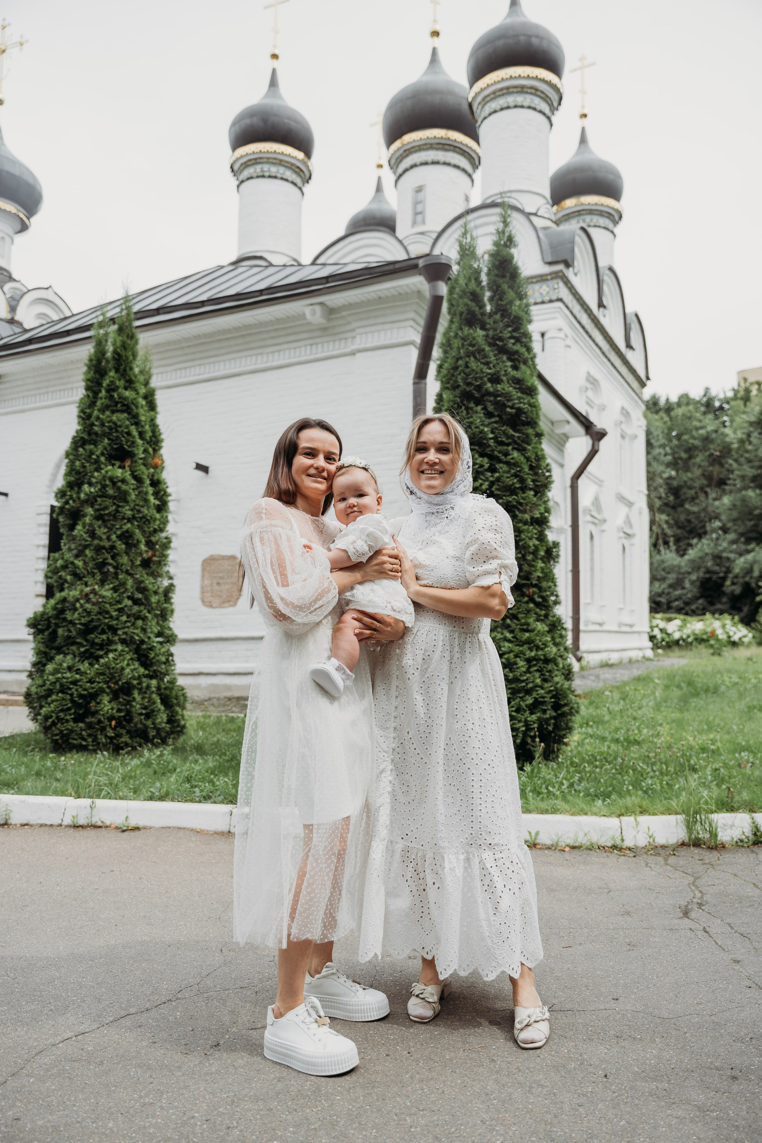 Крещение Есении. Фотограф Анна Новосельцева