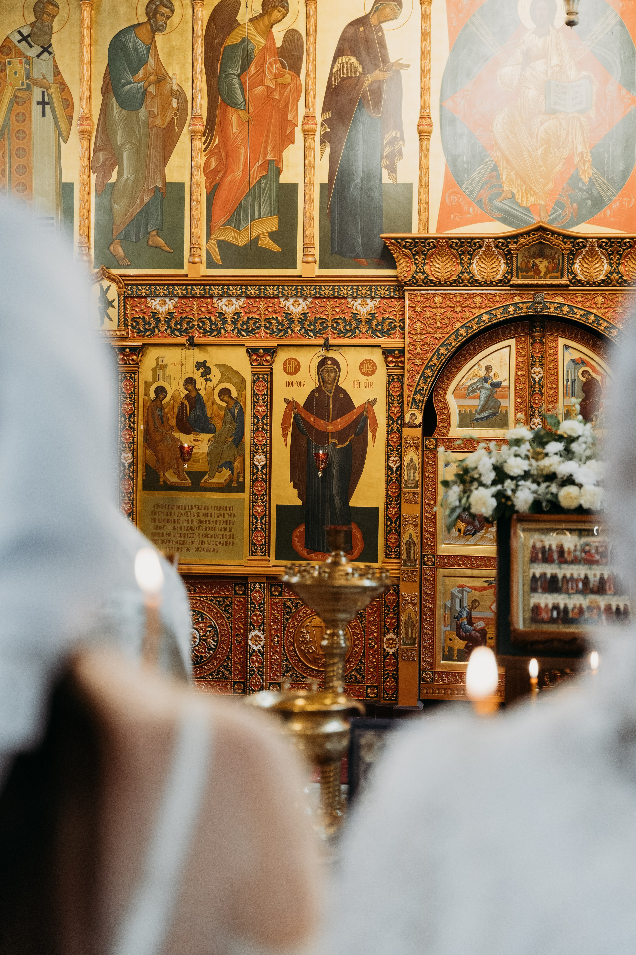 Крещение Есении. Фотограф Анна Новосельцева