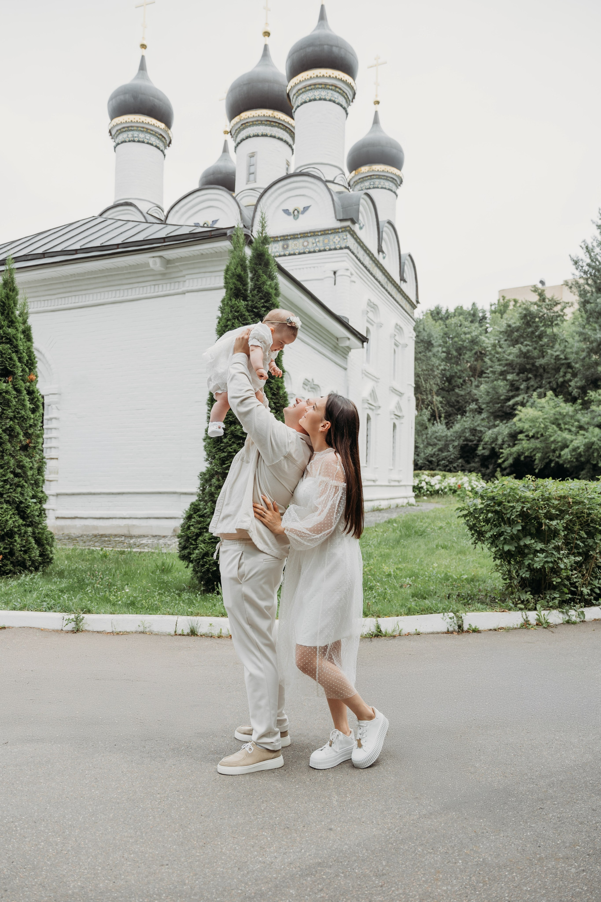 Крещение Есении. Фотограф Анна Новосельцева