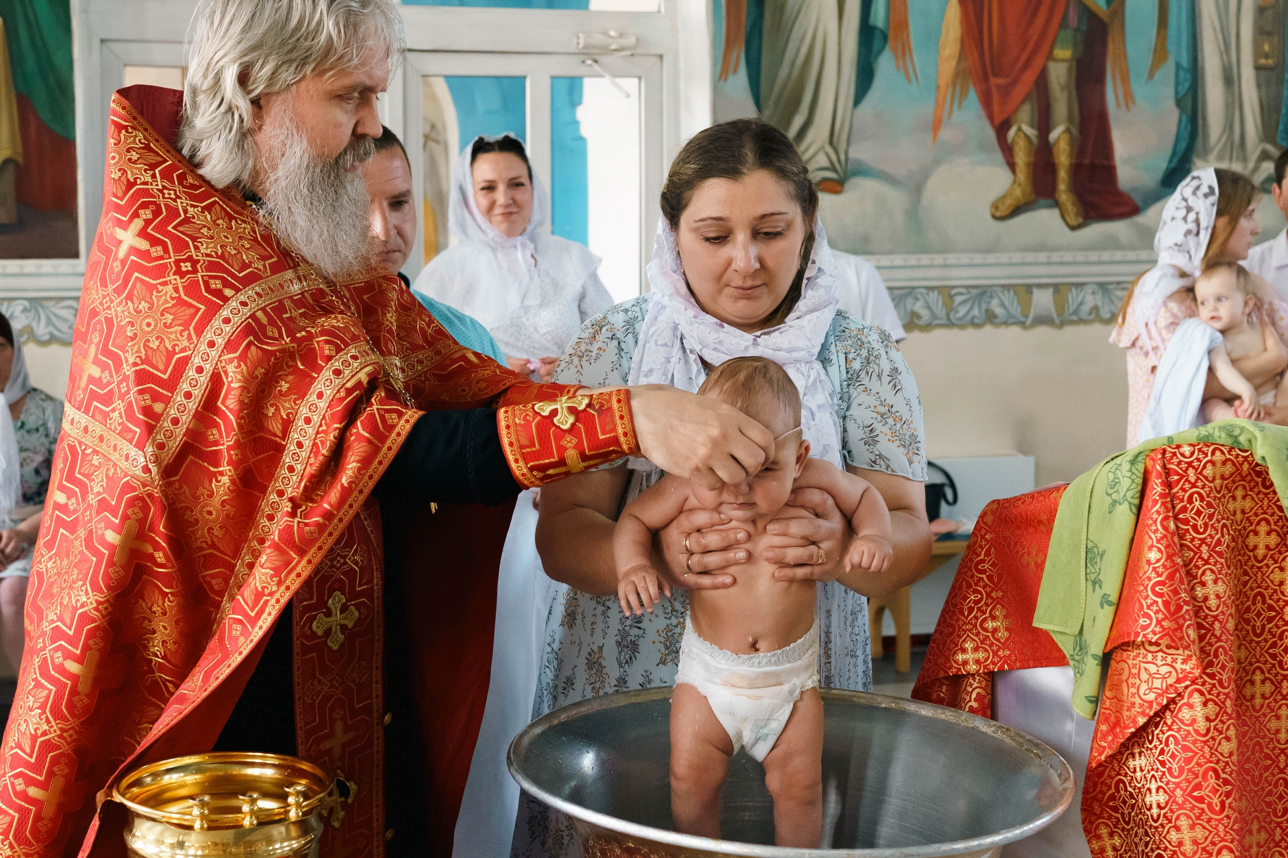 Таинство крещения Кристины. MariTaran