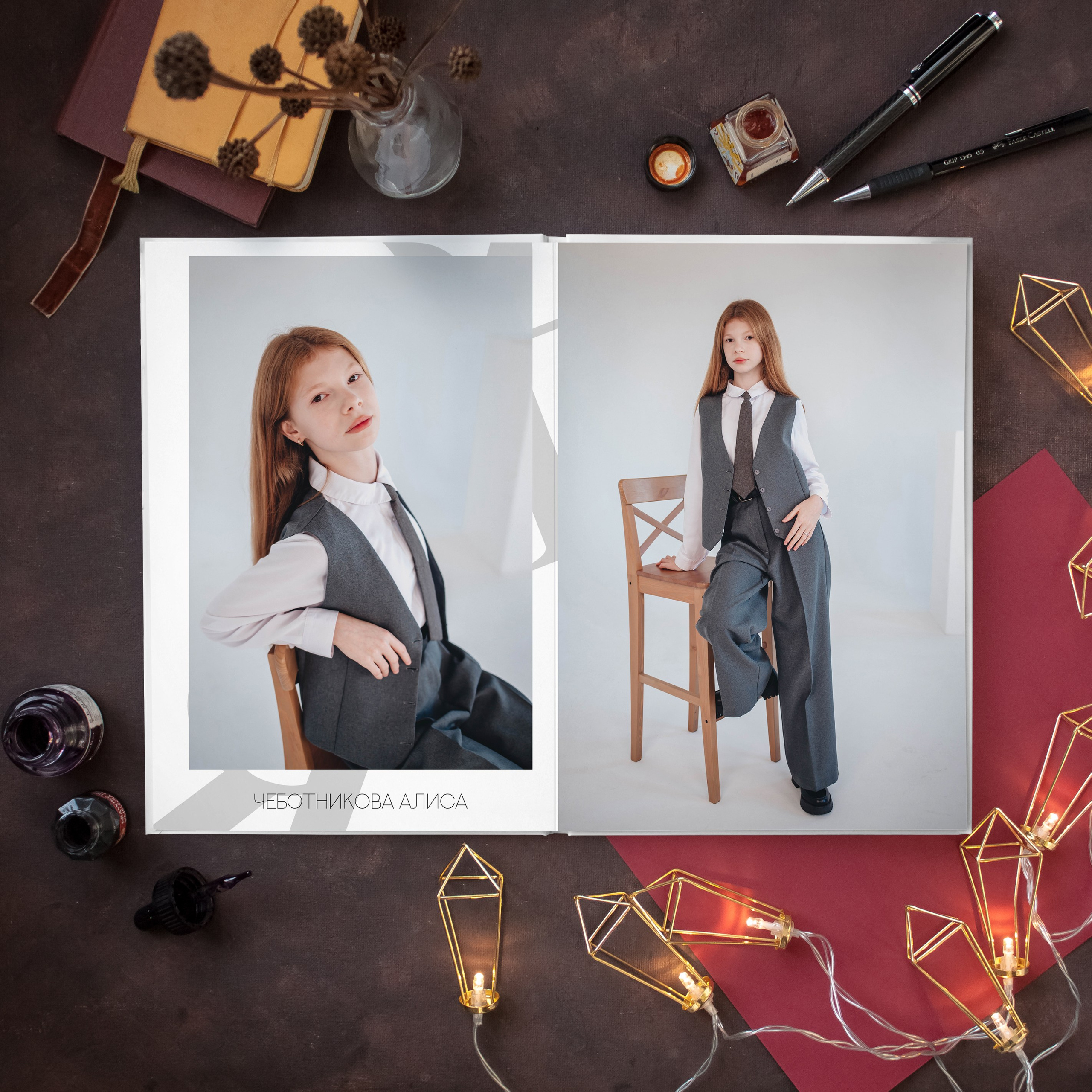 Белый. Дизайнер fotokniga_ast