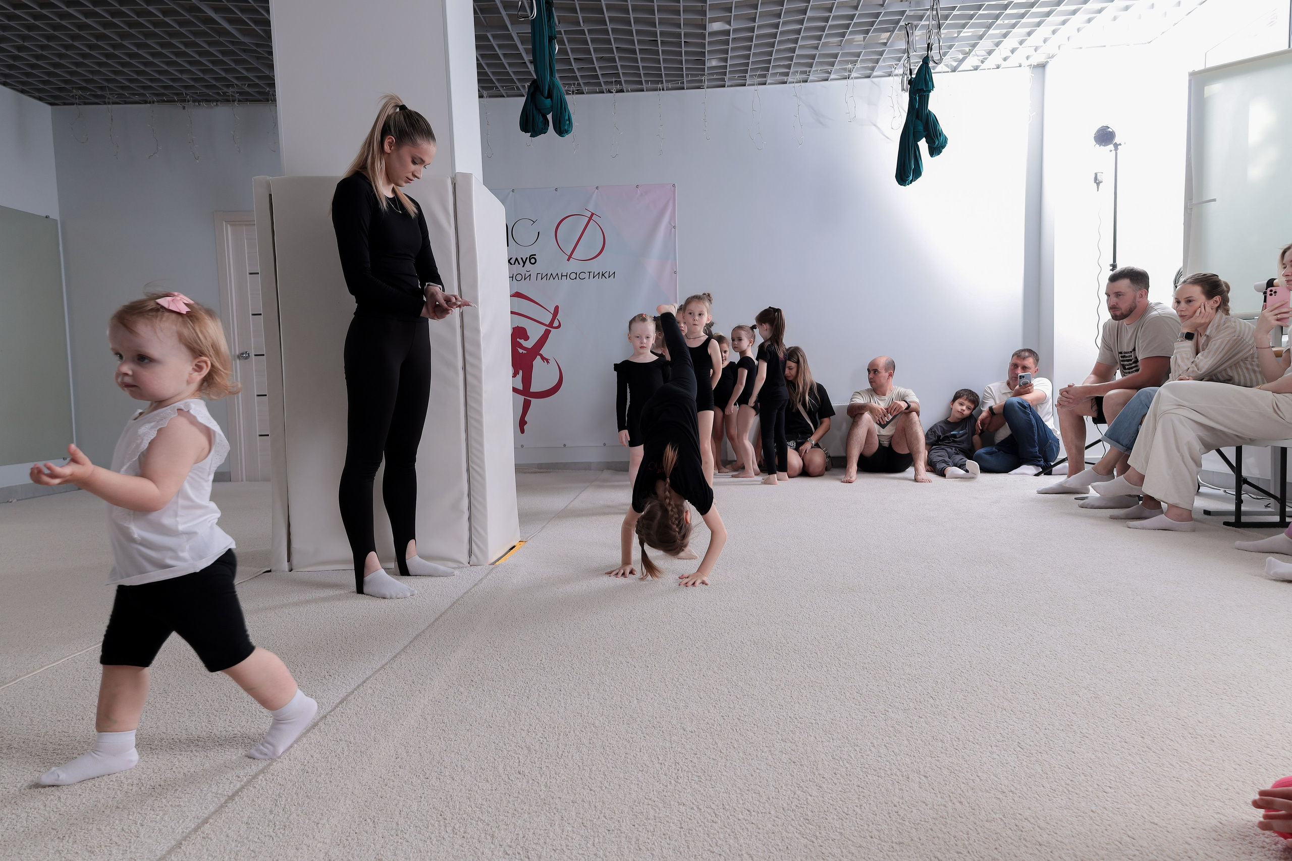 Открытый урок гимнастика. Фотограф Надршина Лилия