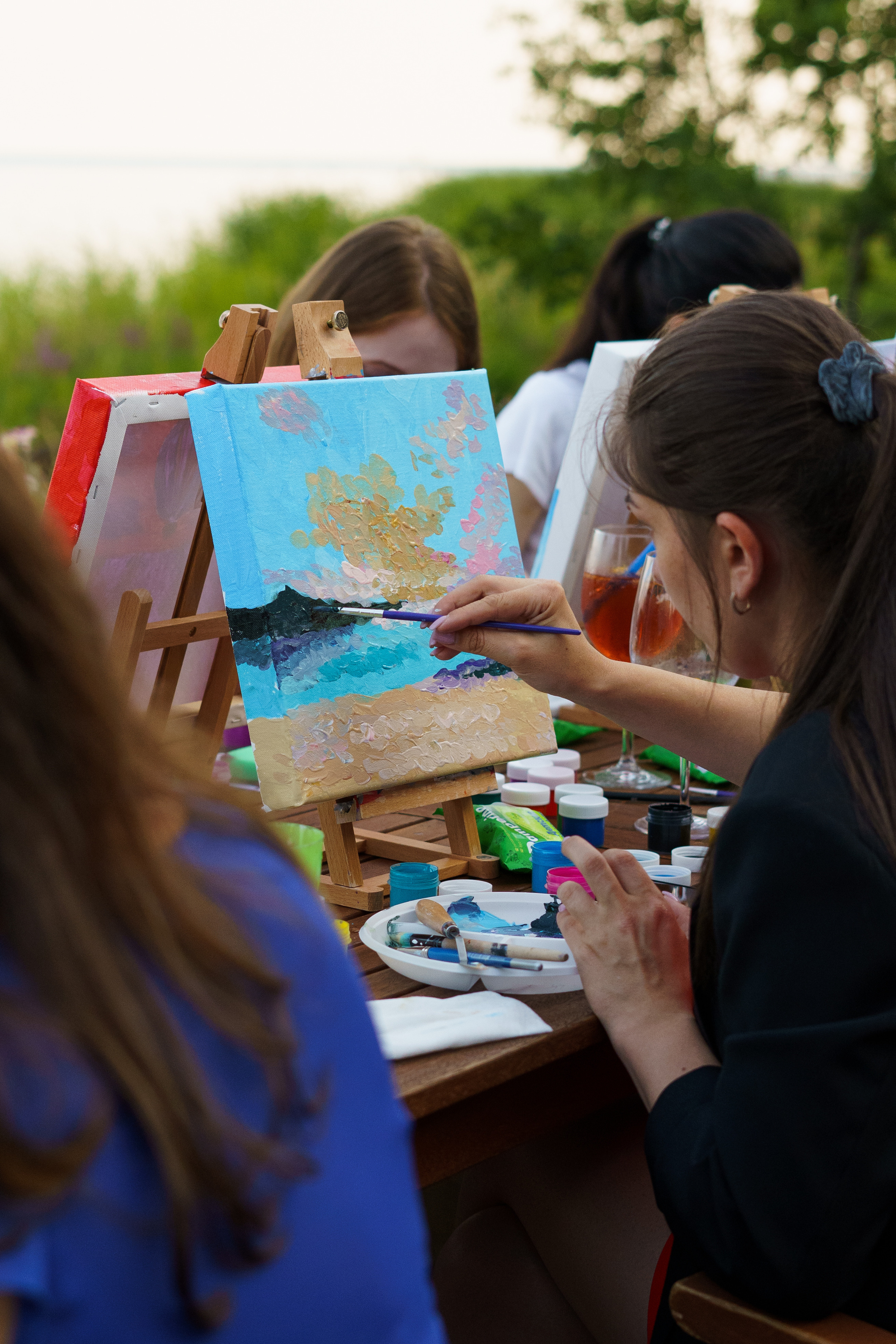 Корпоратив Teach Me Art. Портретный фотограф в Москве и Санкт-Петербурге Арина Чех