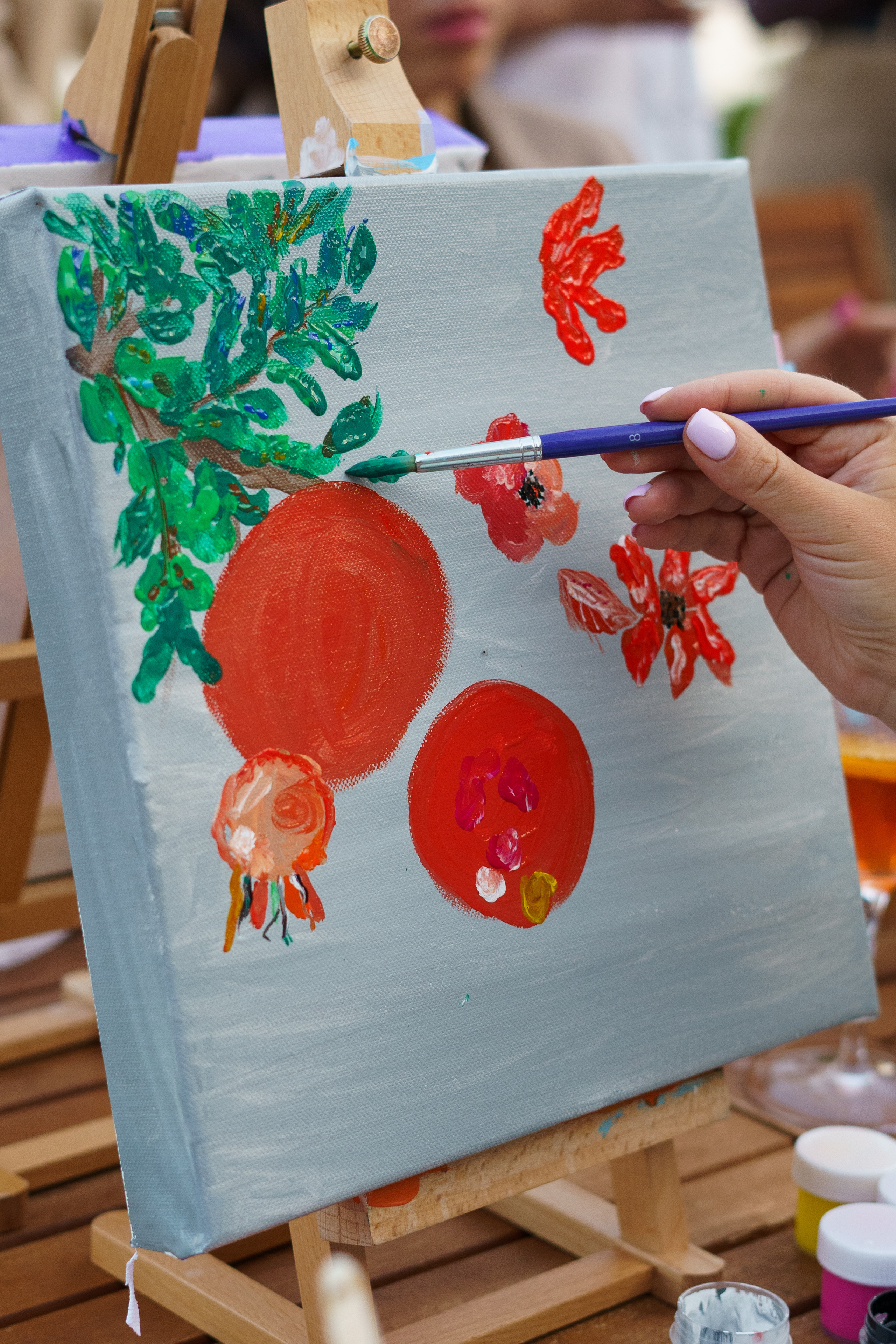 Корпоратив Teach Me Art. Портретный фотограф в Москве и Санкт-Петербурге Арина Чех