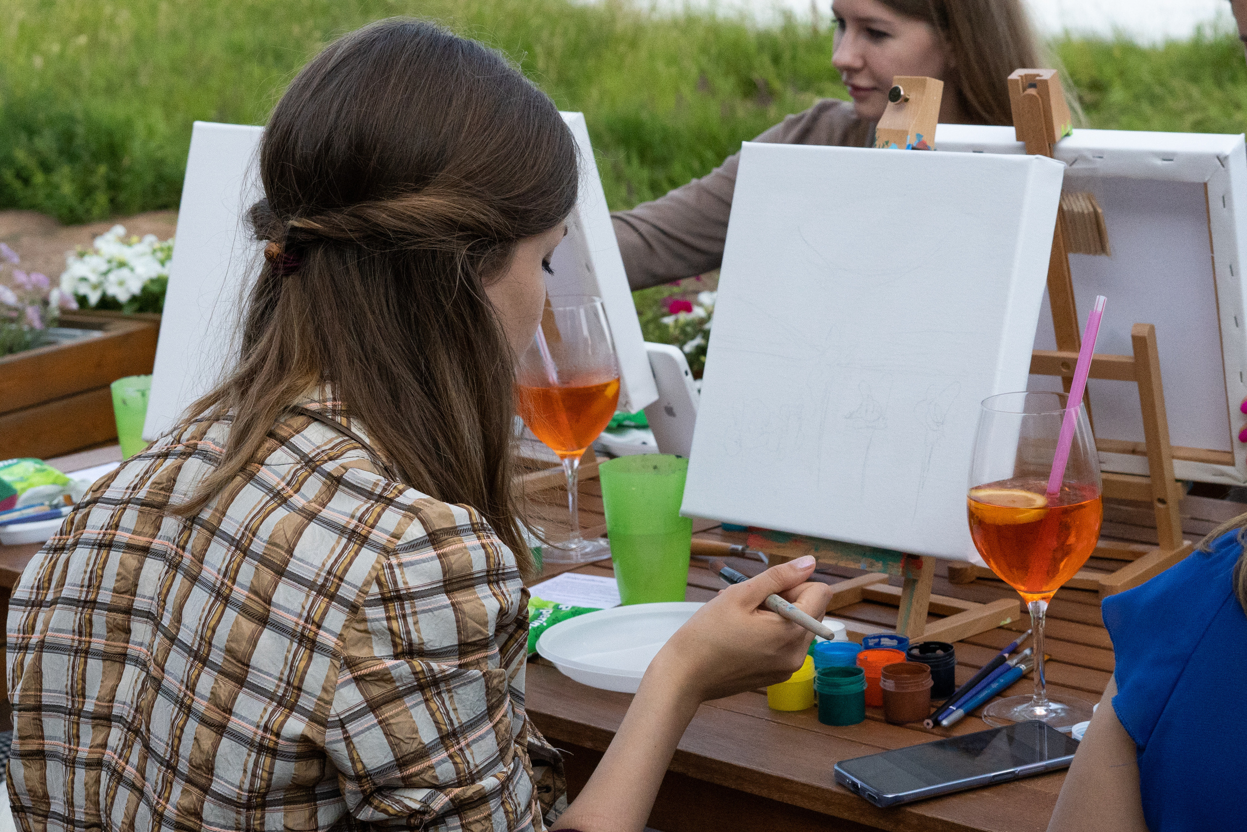 Корпоратив Teach Me Art. Портретный фотограф в Москве и Санкт-Петербурге Арина Чех