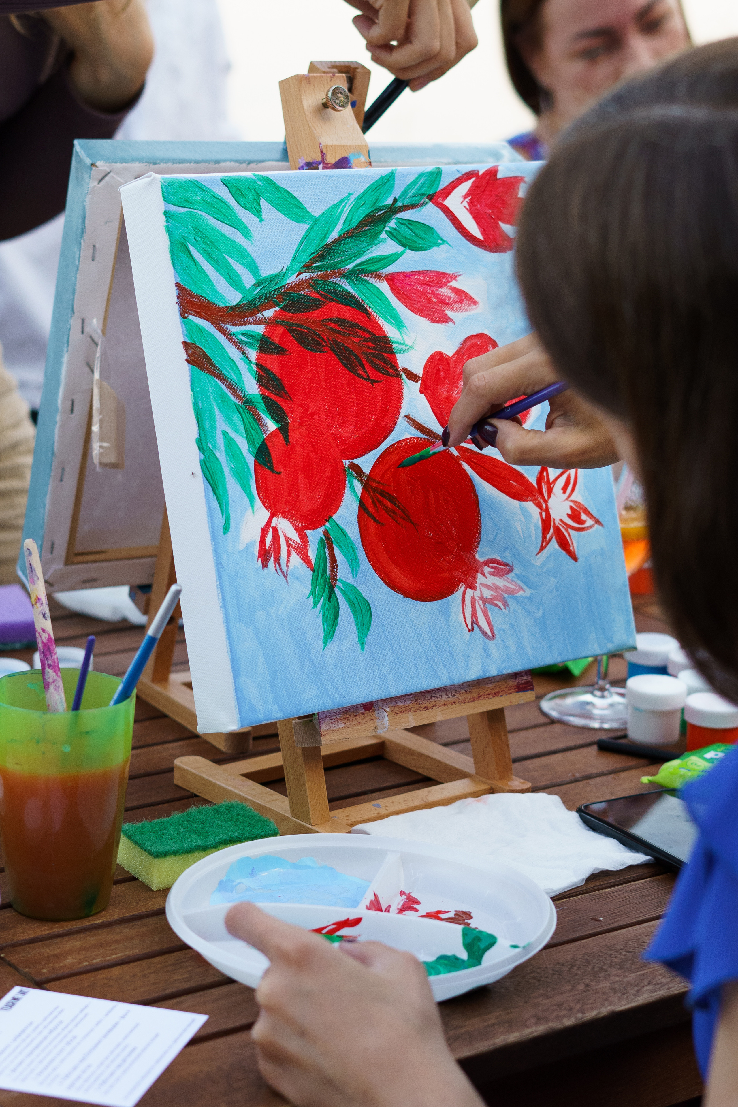 Корпоратив Teach Me Art. Портретный фотограф в Москве и Санкт-Петербурге Арина Чех