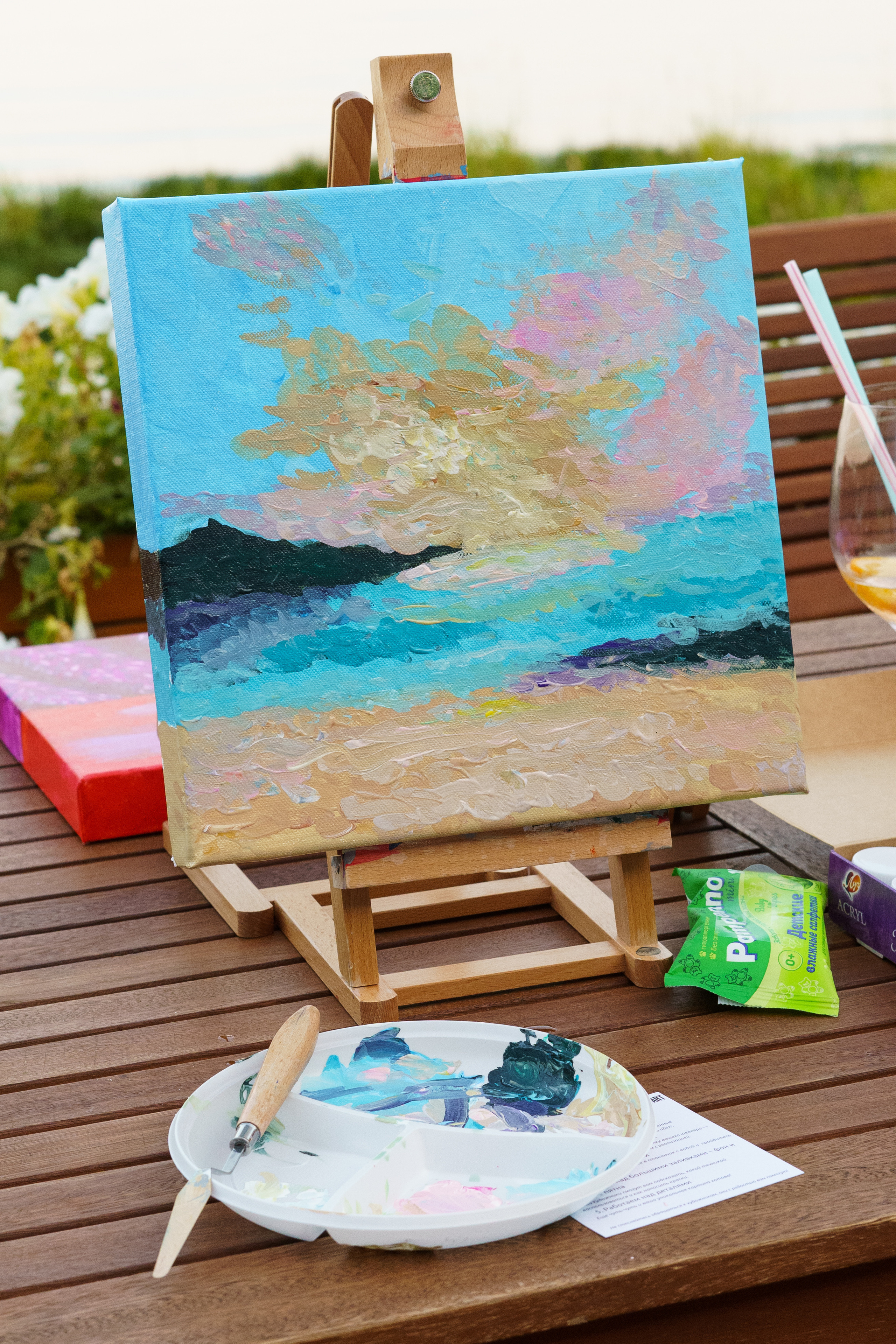 Корпоратив Teach Me Art. Портретный фотограф в Москве и Санкт-Петербурге Арина Чех