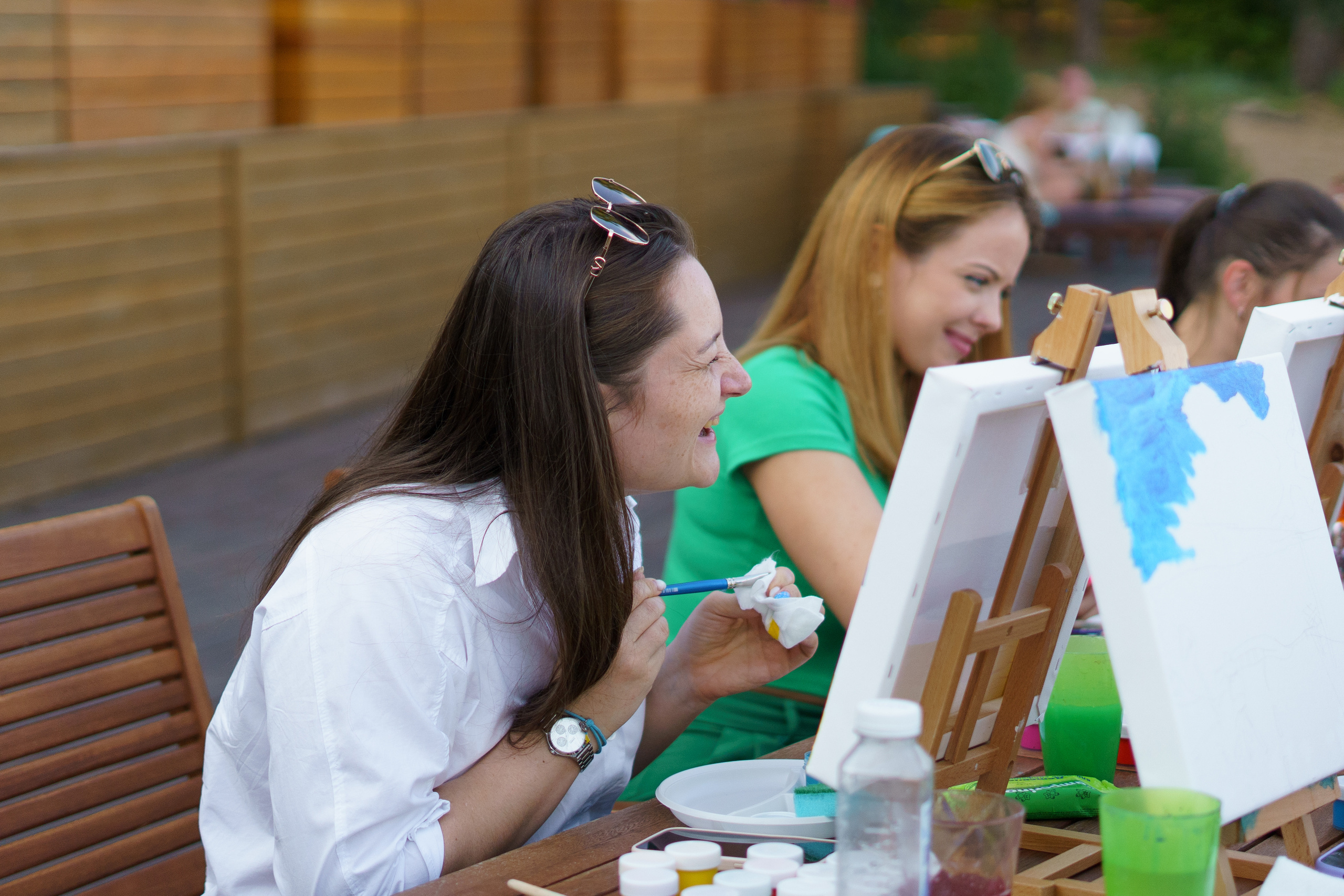 Корпоратив Teach Me Art. Портретный фотограф в Москве и Санкт-Петербурге Арина Чех