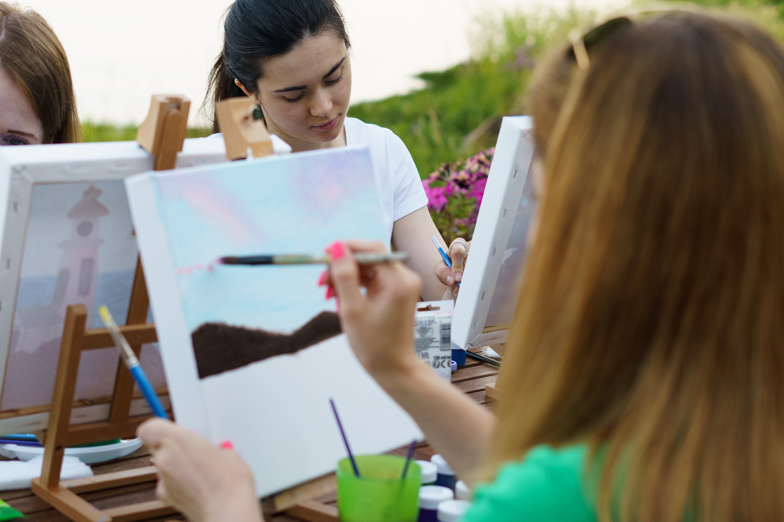 Корпоратив Teach Me Art. Портретный фотограф в Москве и Санкт-Петербурге Арина Чех