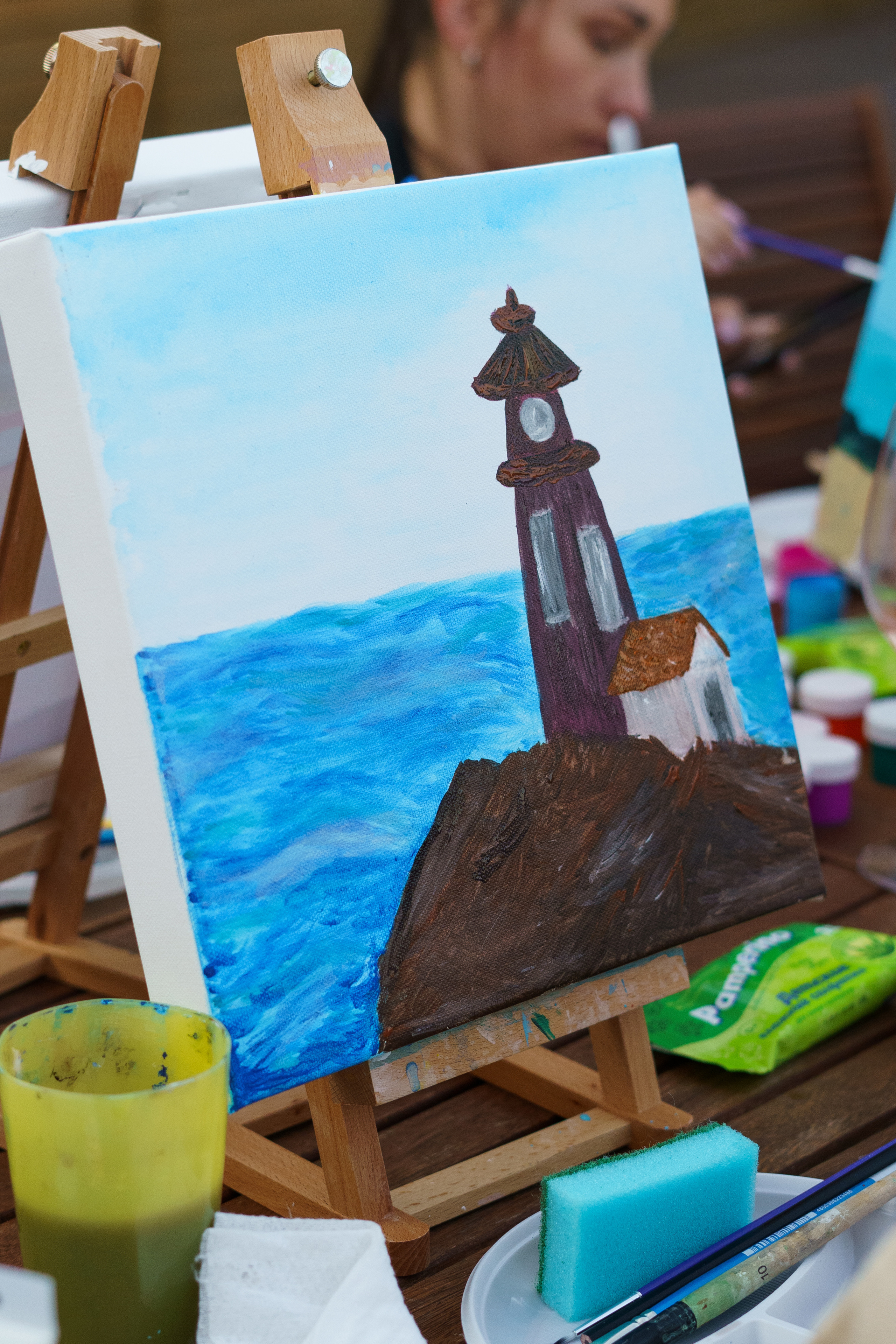 Корпоратив Teach Me Art. Портретный фотограф в Москве и Санкт-Петербурге Арина Чех