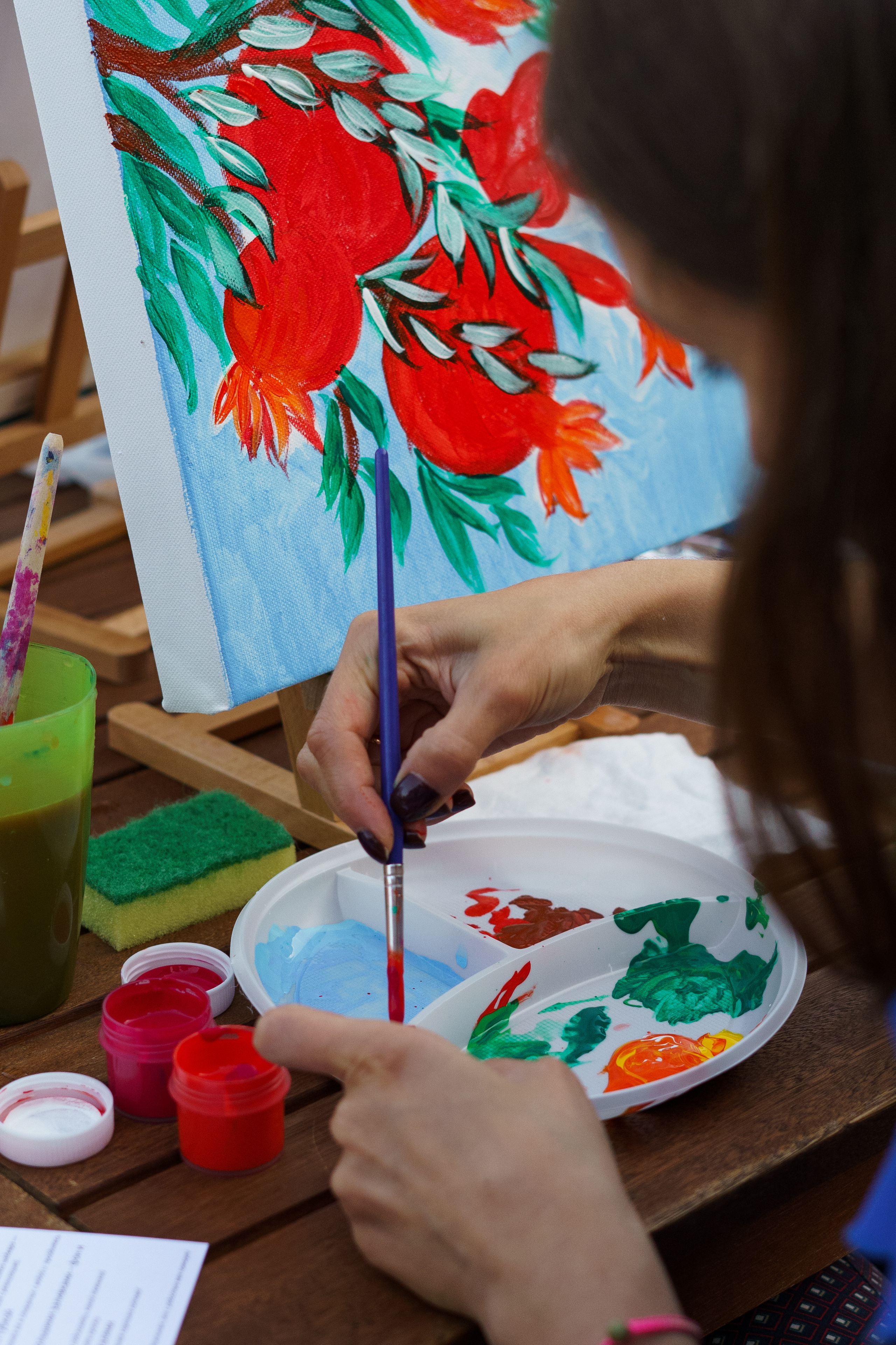 Корпоратив Teach Me Art. Портретный фотограф в Москве и Санкт-Петербурге Арина Чех