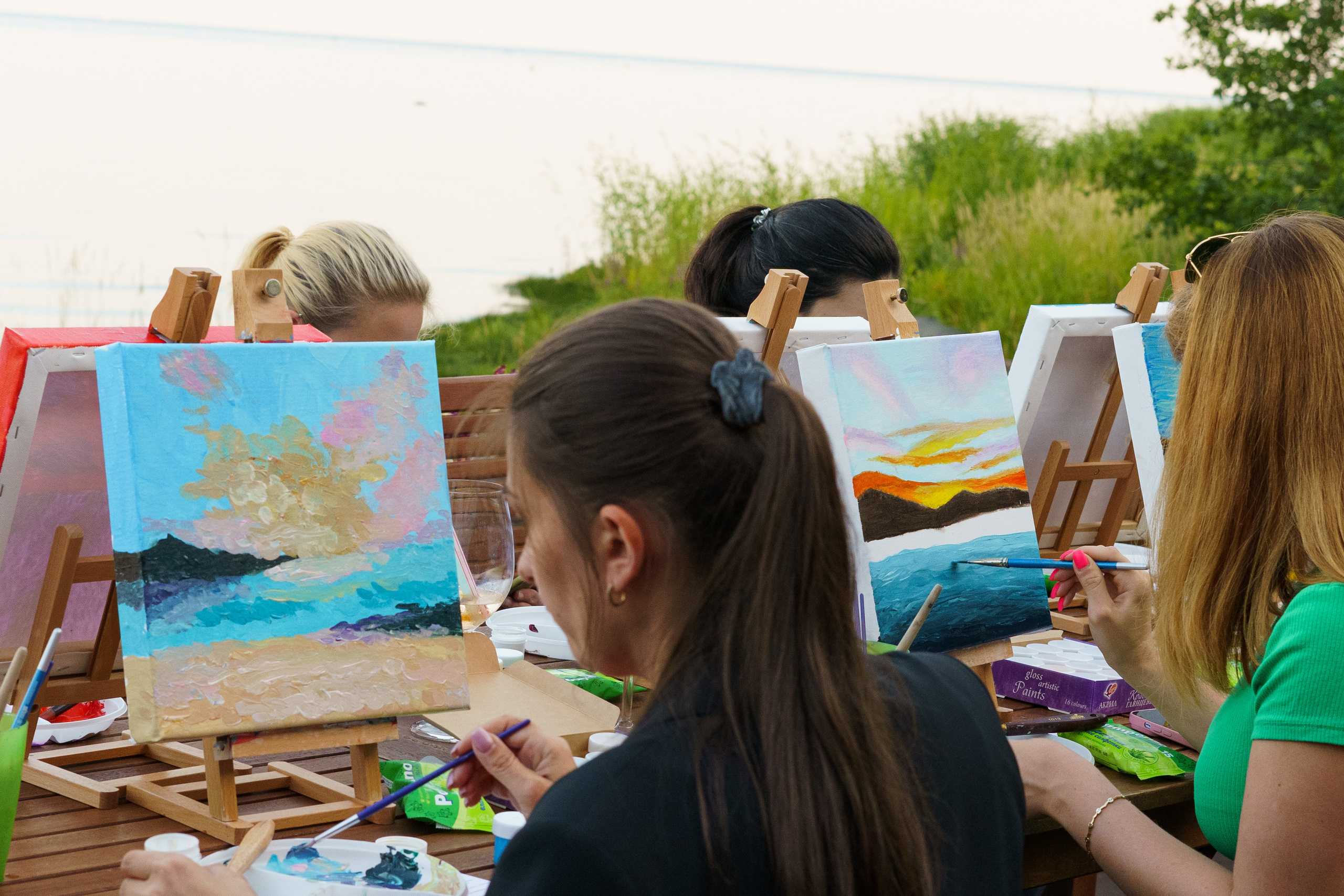 Корпоратив Teach Me Art. Портретный фотограф в Москве и Санкт-Петербурге Арина Чех