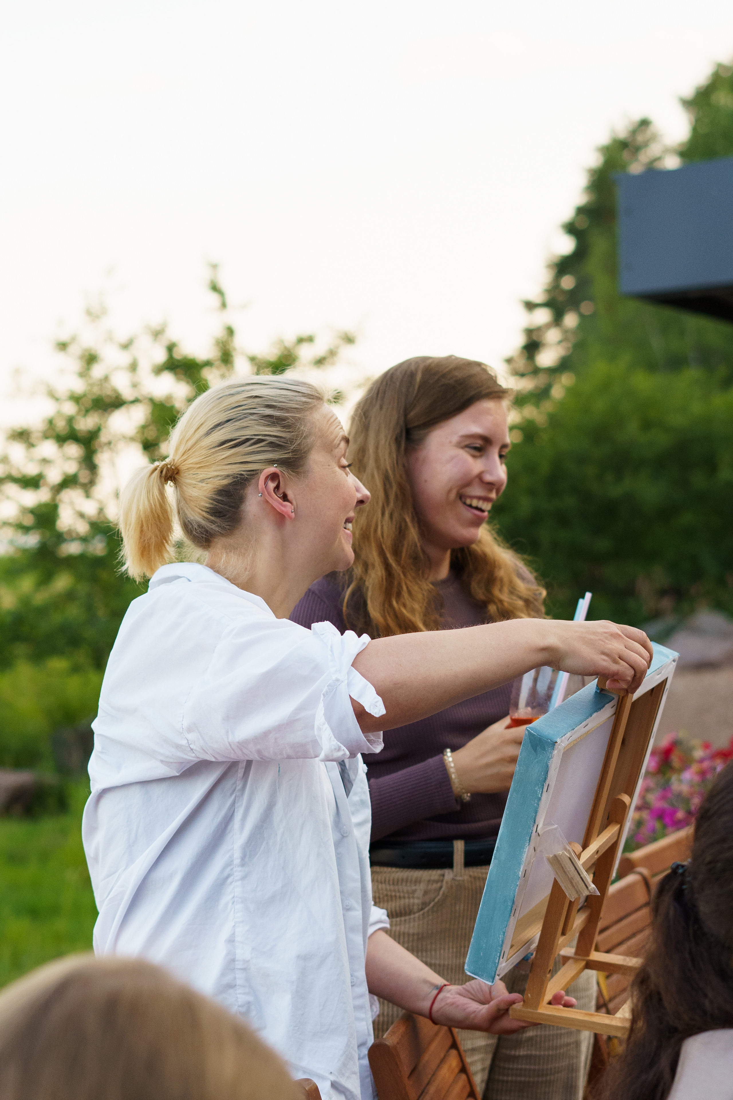 Корпоратив Teach Me Art. Портретный фотограф в Москве и Санкт-Петербурге Арина Чех