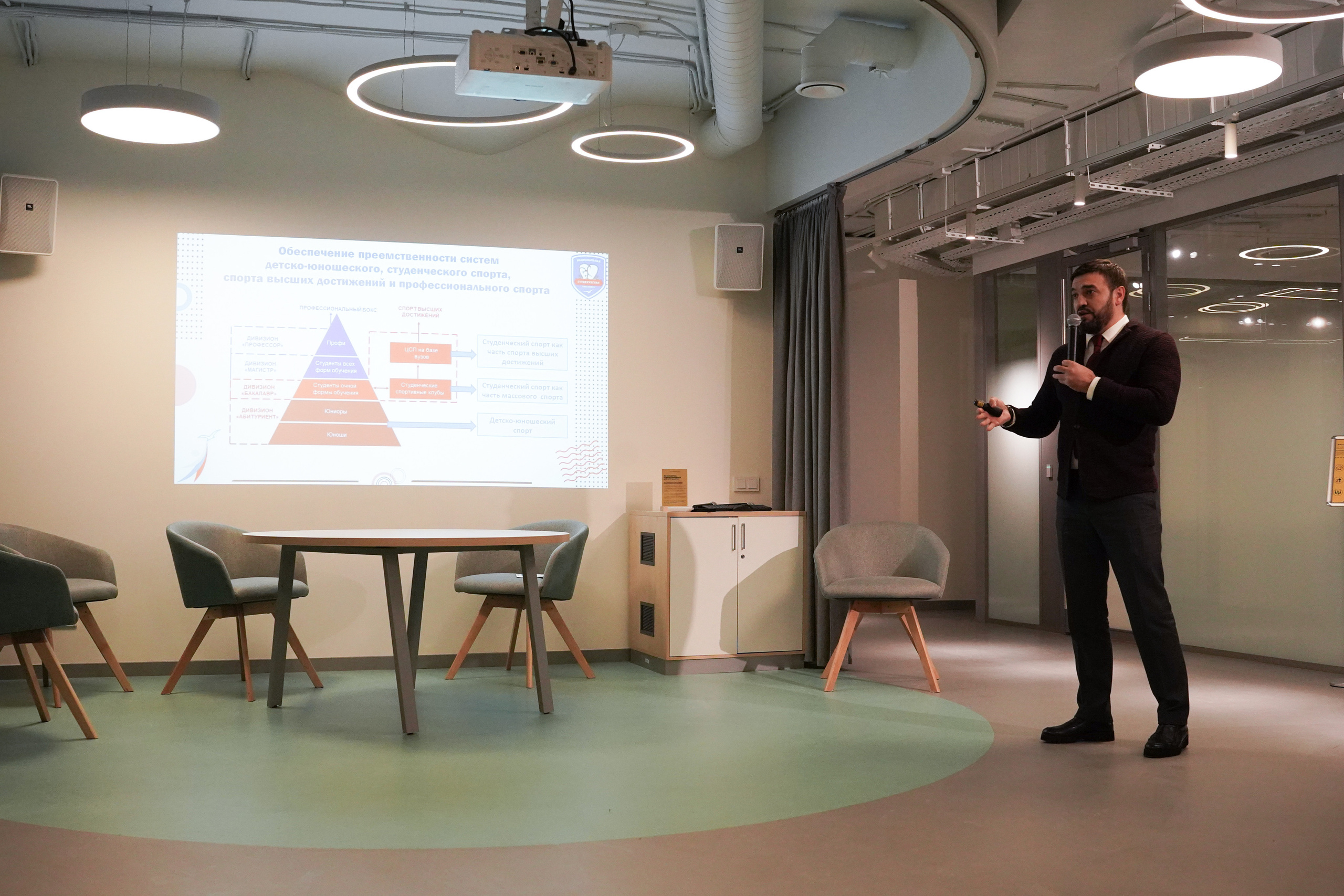 Всероссийский форум «Актуальные проблемы российского спорта». Портретный фотограф в Москве и Санкт-Петербурге Арина Чех