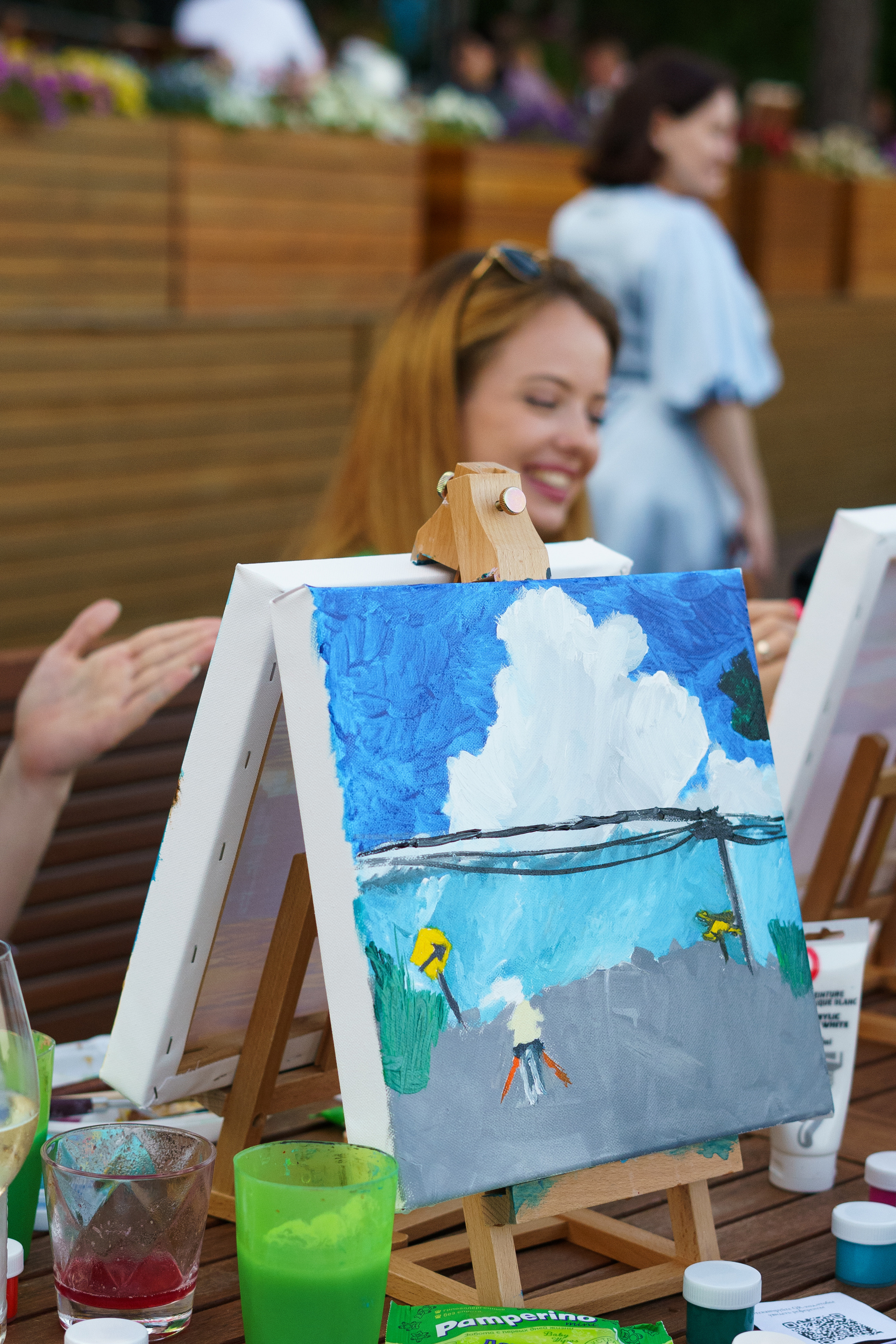 Корпоратив Teach Me Art. Портретный фотограф в Москве и Санкт-Петербурге Арина Чех