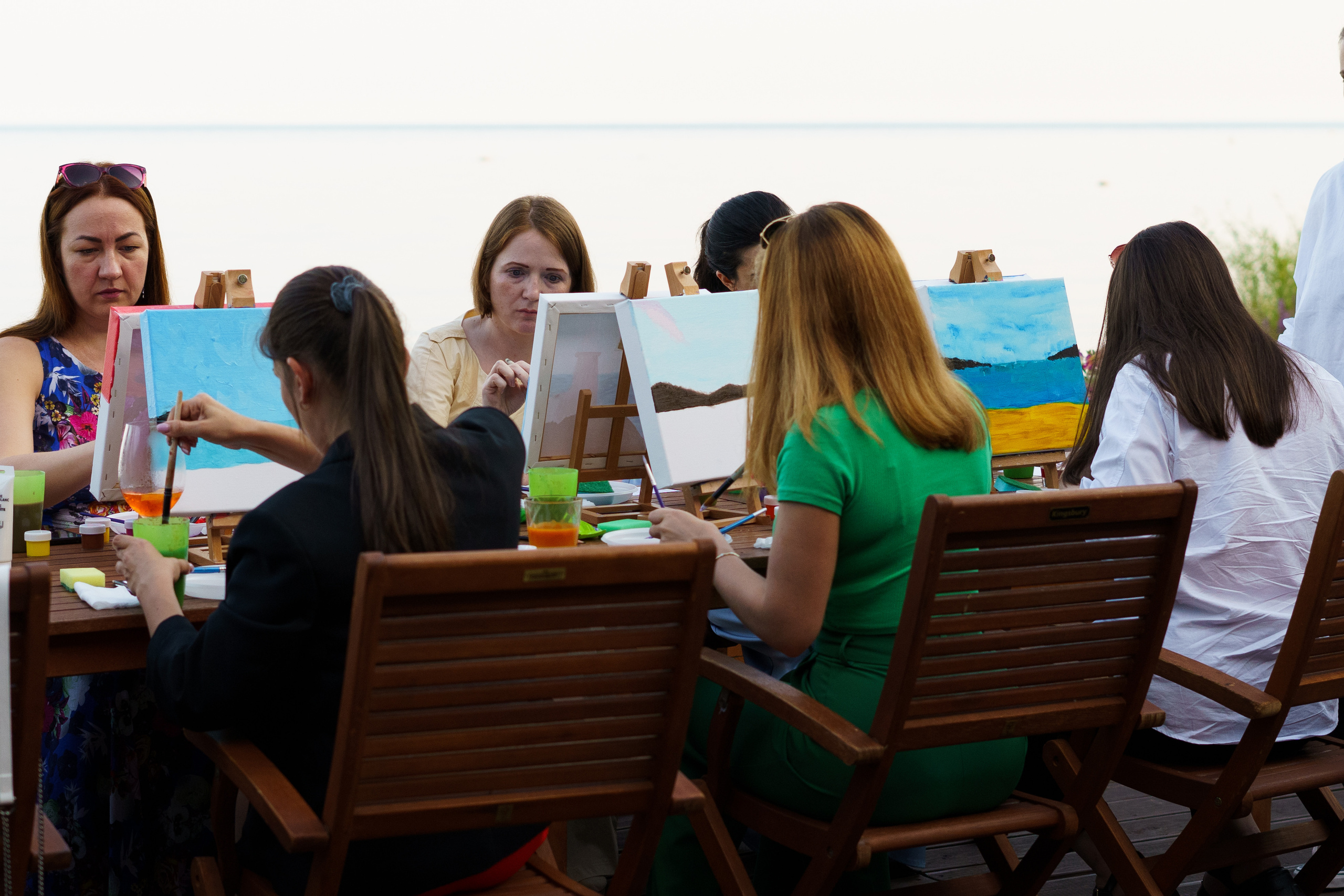 Корпоратив Teach Me Art. Портретный фотограф в Москве и Санкт-Петербурге Арина Чех