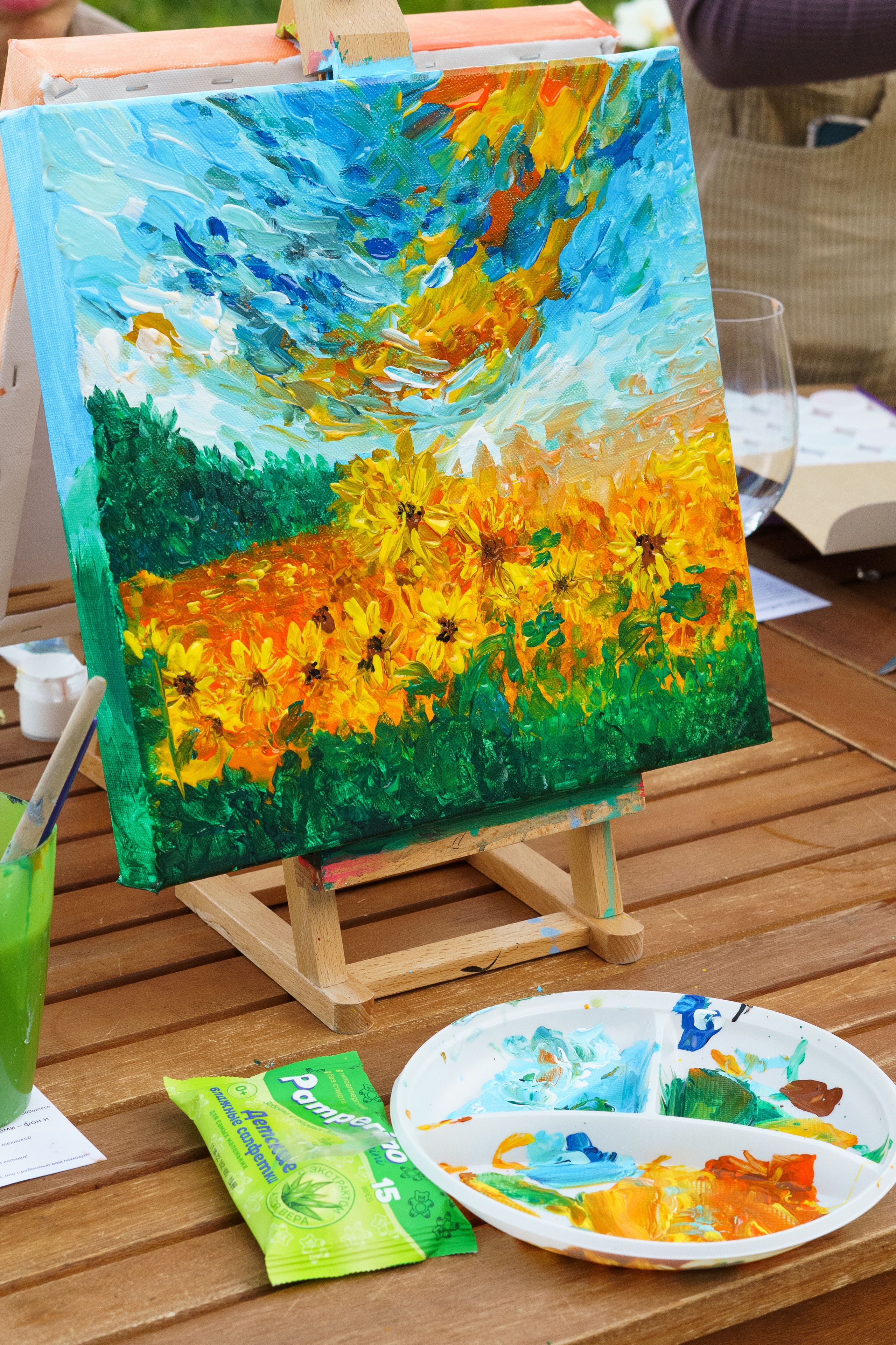 Корпоратив Teach Me Art. Портретный фотограф в Москве и Санкт-Петербурге Арина Чех