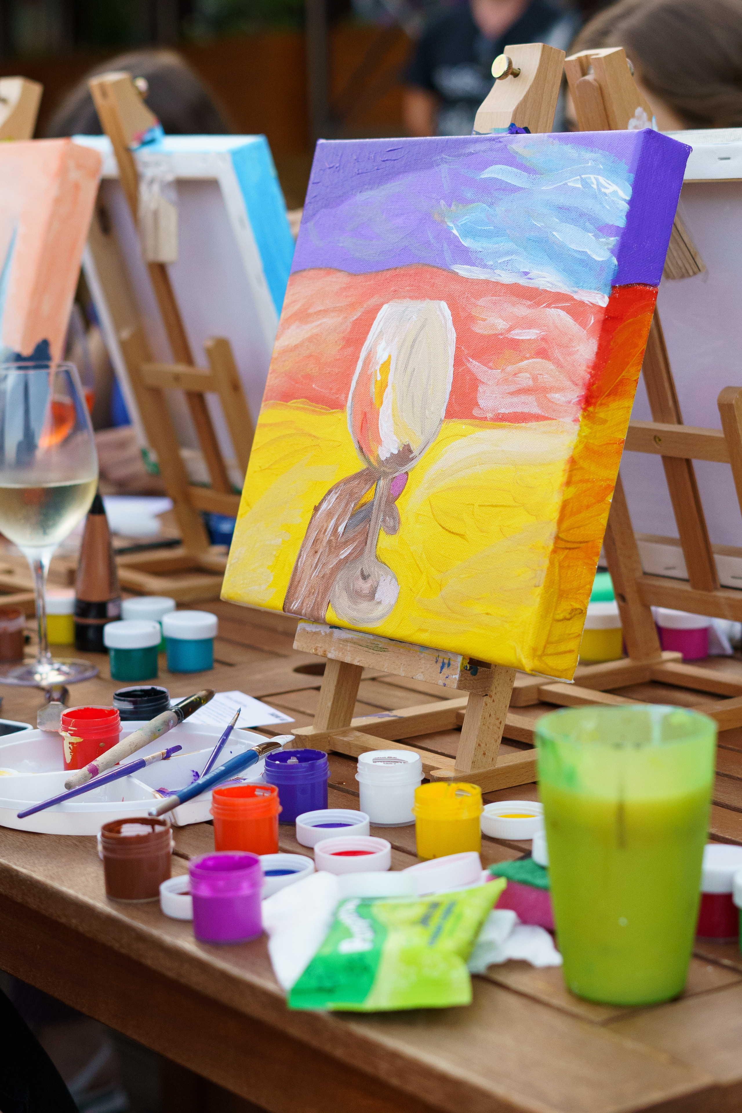 Корпоратив Teach Me Art. Портретный фотограф в Москве и Санкт-Петербурге Арина Чех