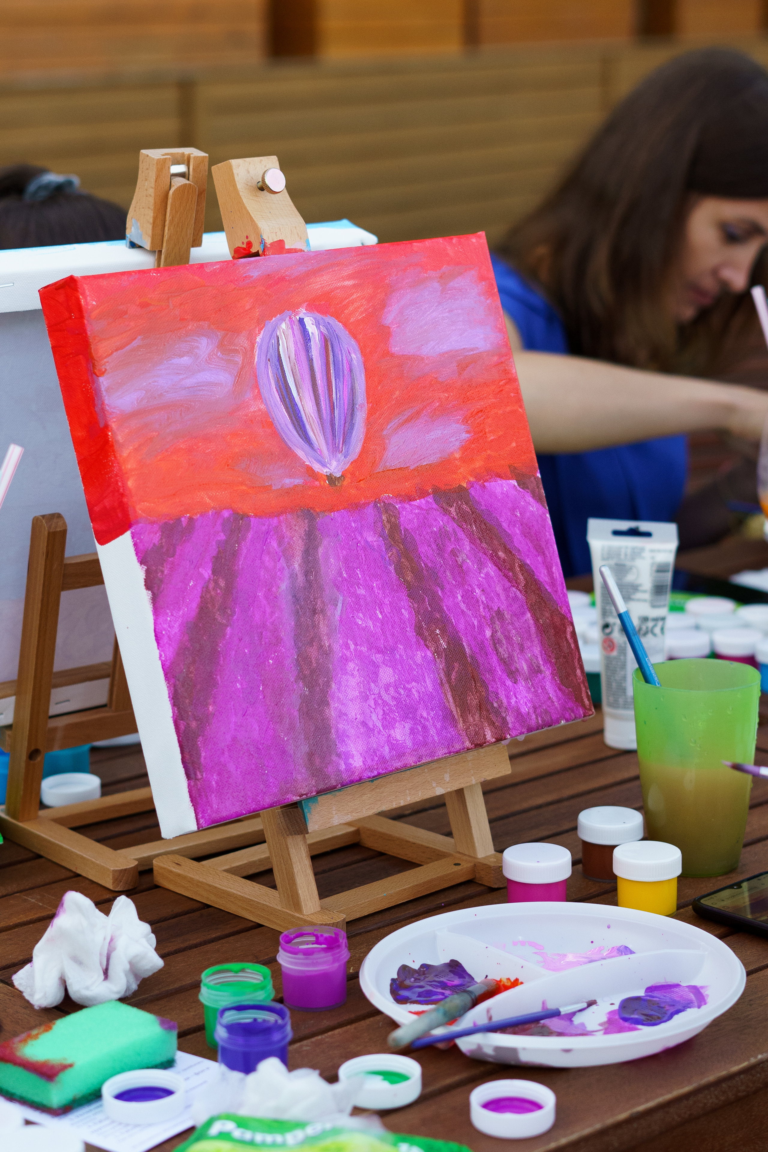 Корпоратив Teach Me Art. Портретный фотограф в Москве и Санкт-Петербурге Арина Чех