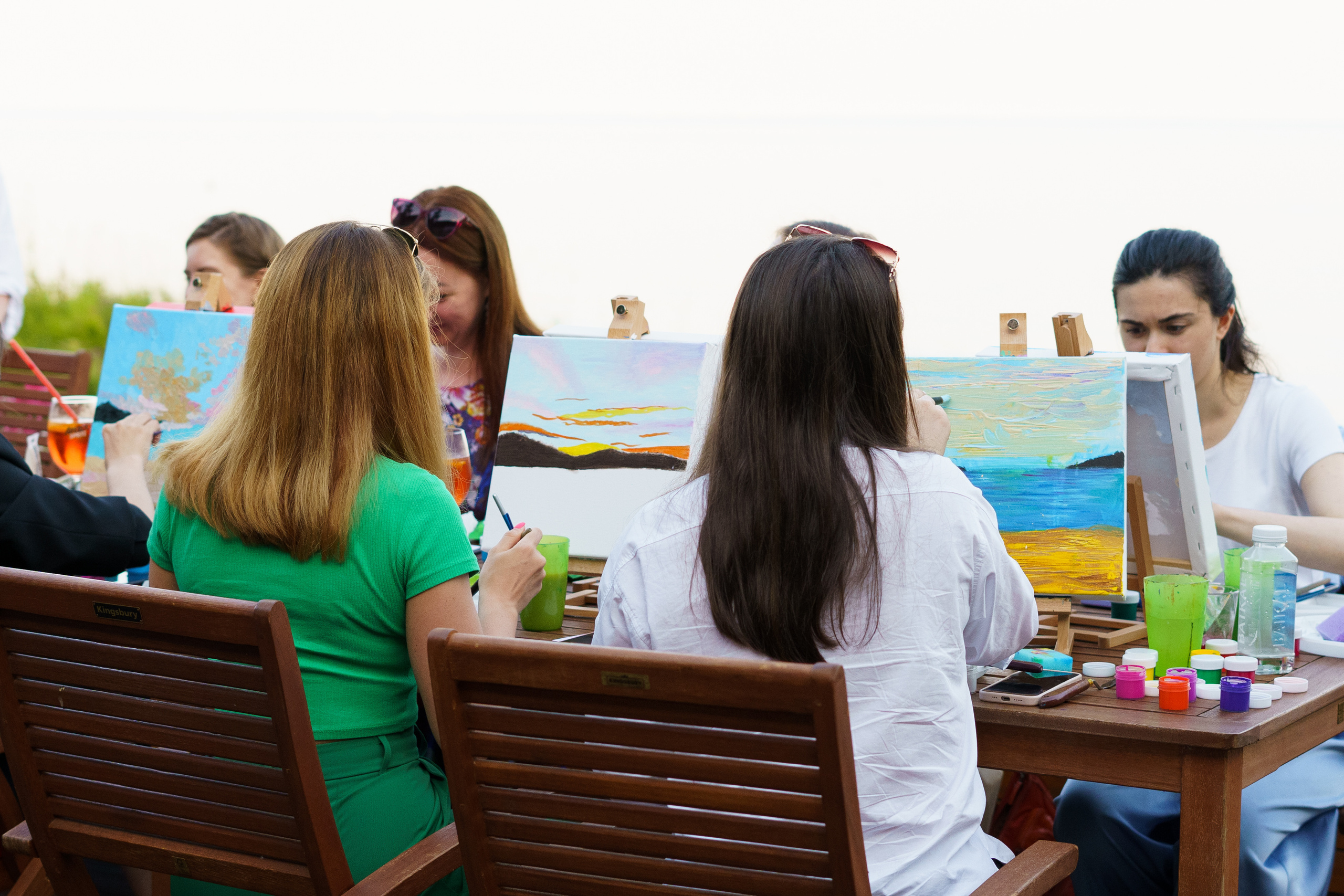 Корпоратив Teach Me Art. Портретный фотограф в Москве и Санкт-Петербурге Арина Чех