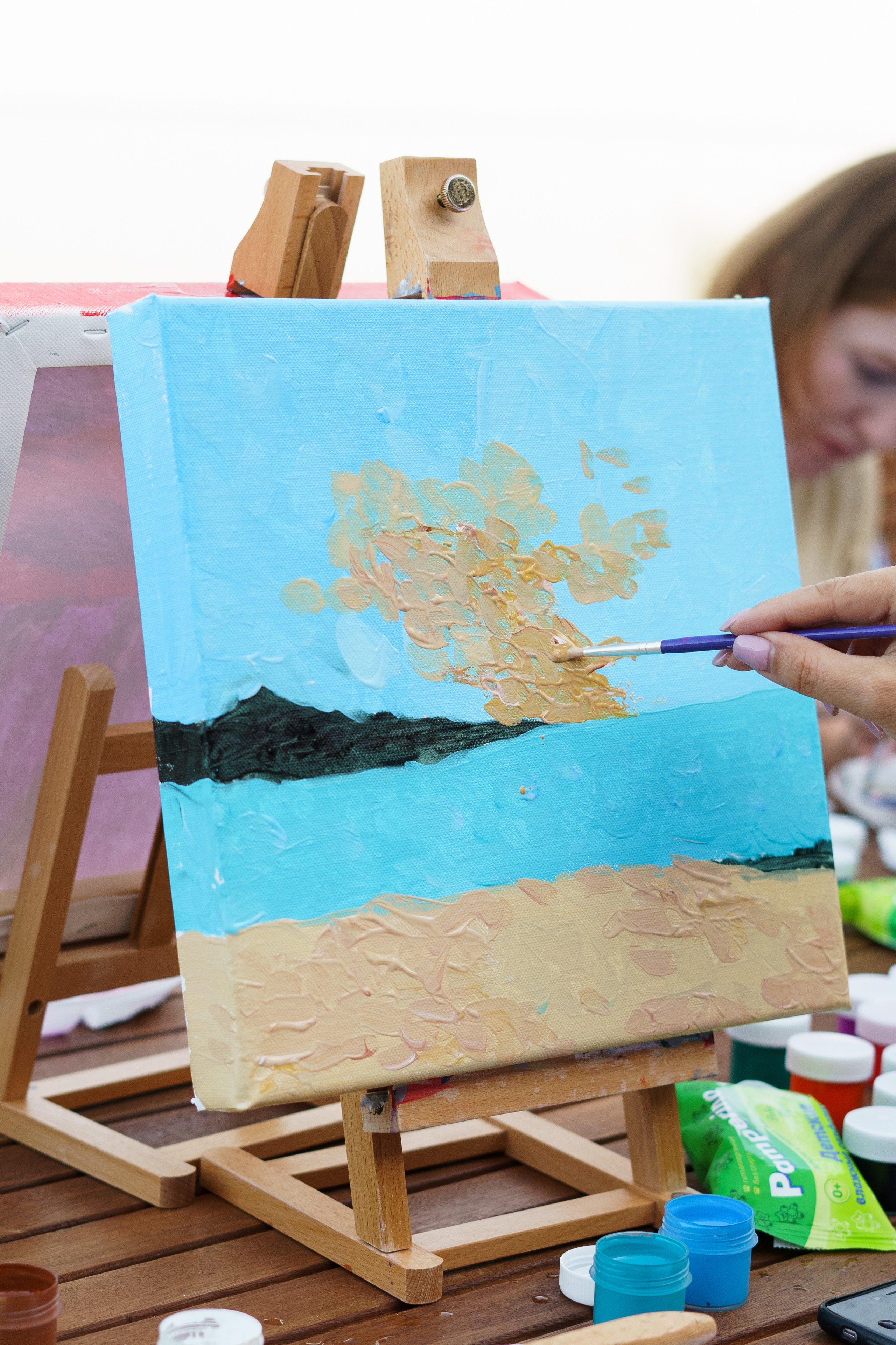 Корпоратив Teach Me Art. Портретный фотограф в Москве и Санкт-Петербурге Арина Чех