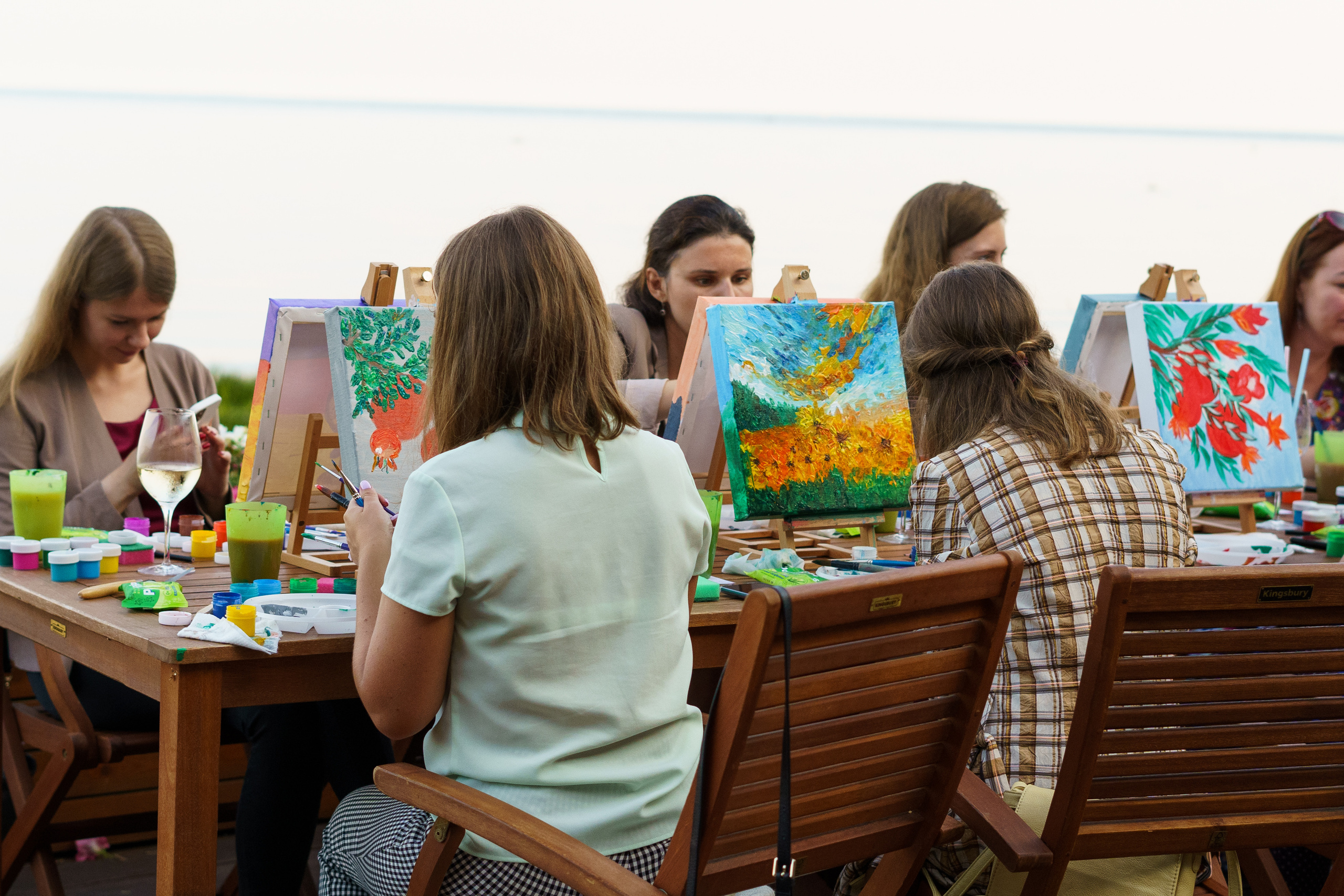 Корпоратив Teach Me Art. Портретный фотограф в Москве и Санкт-Петербурге Арина Чех